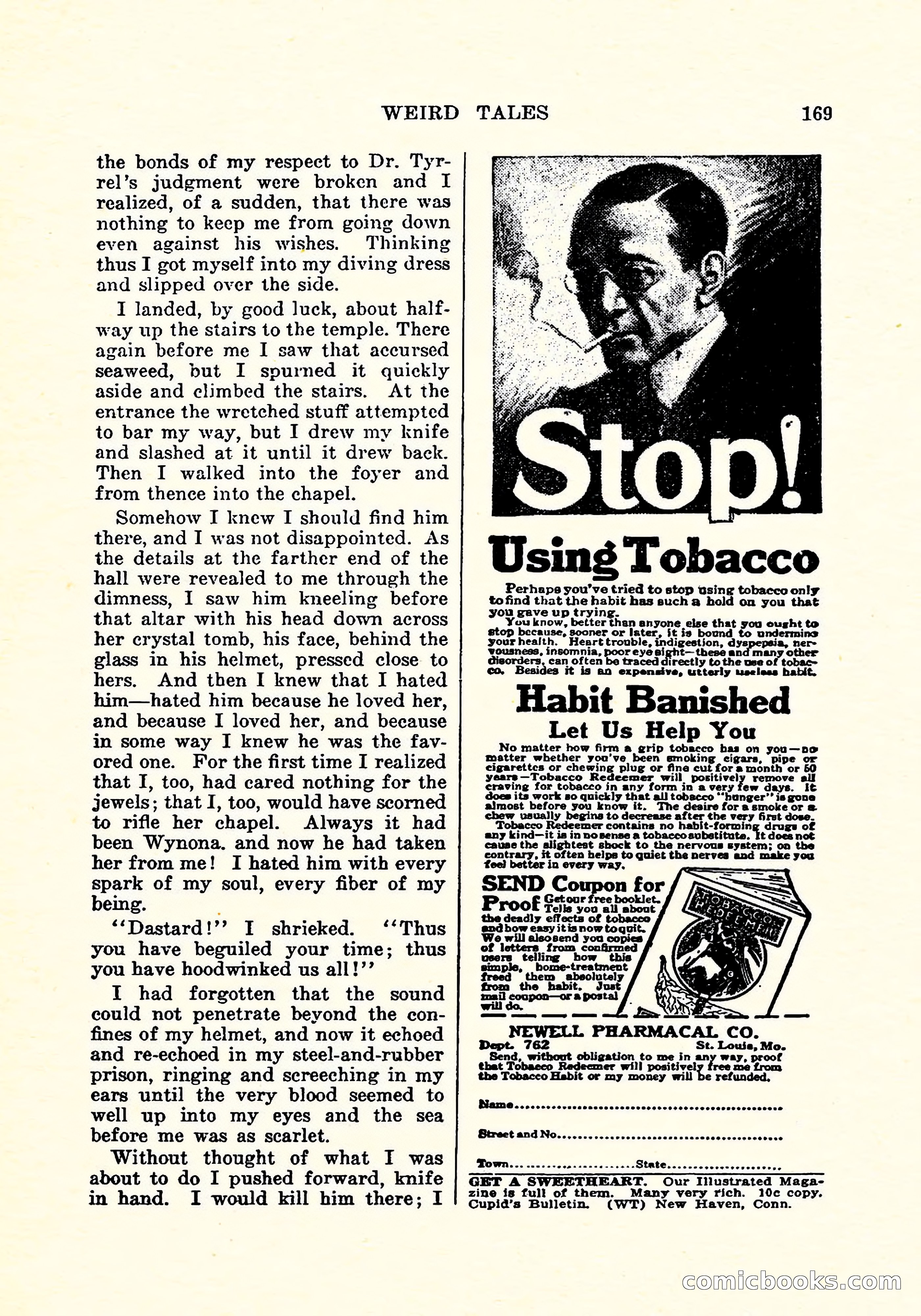 Weird Tales, Vol. 5, No. 4 — page 170 of 194