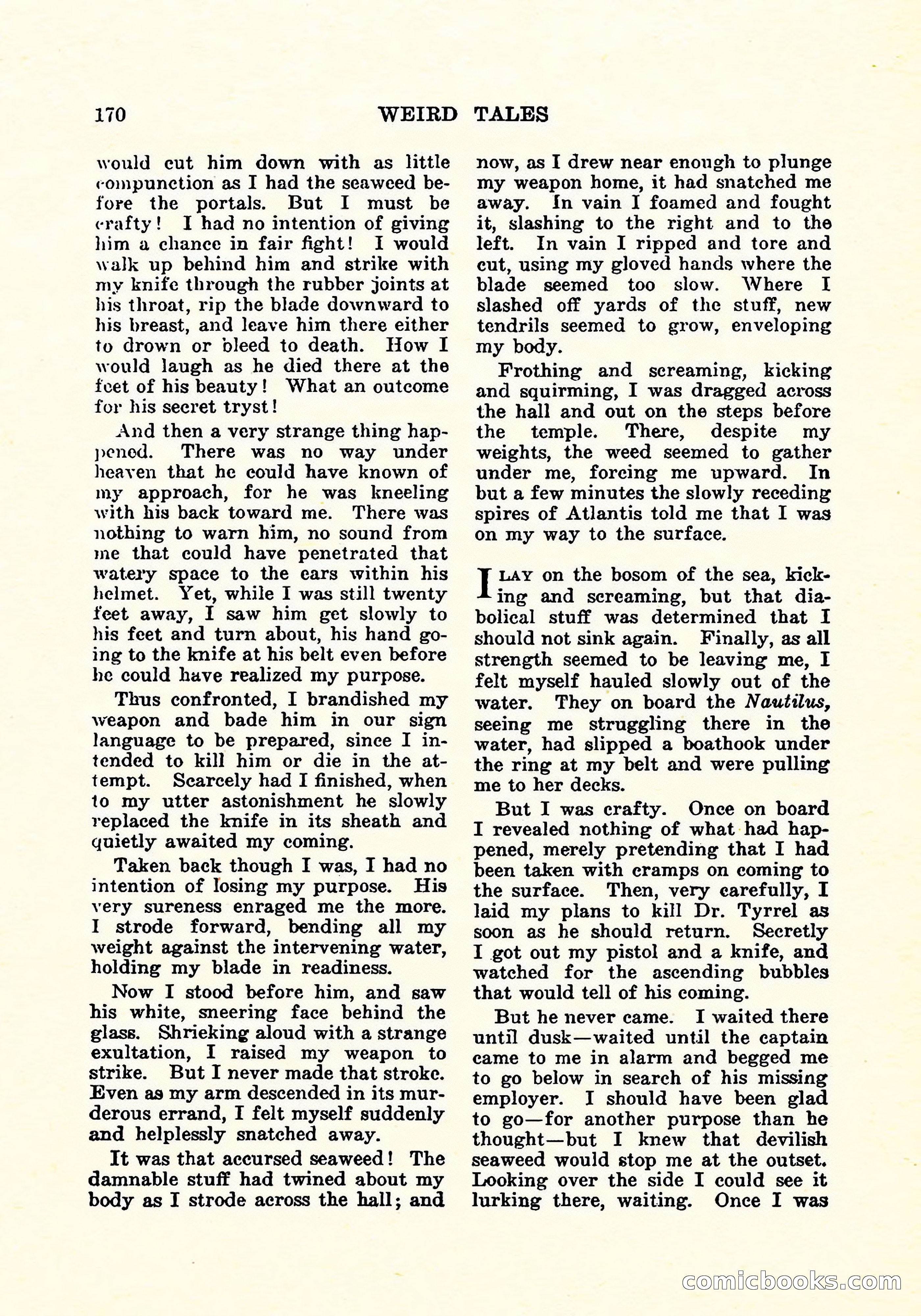 Weird Tales, Vol. 5, No. 4 — page 171 of 194