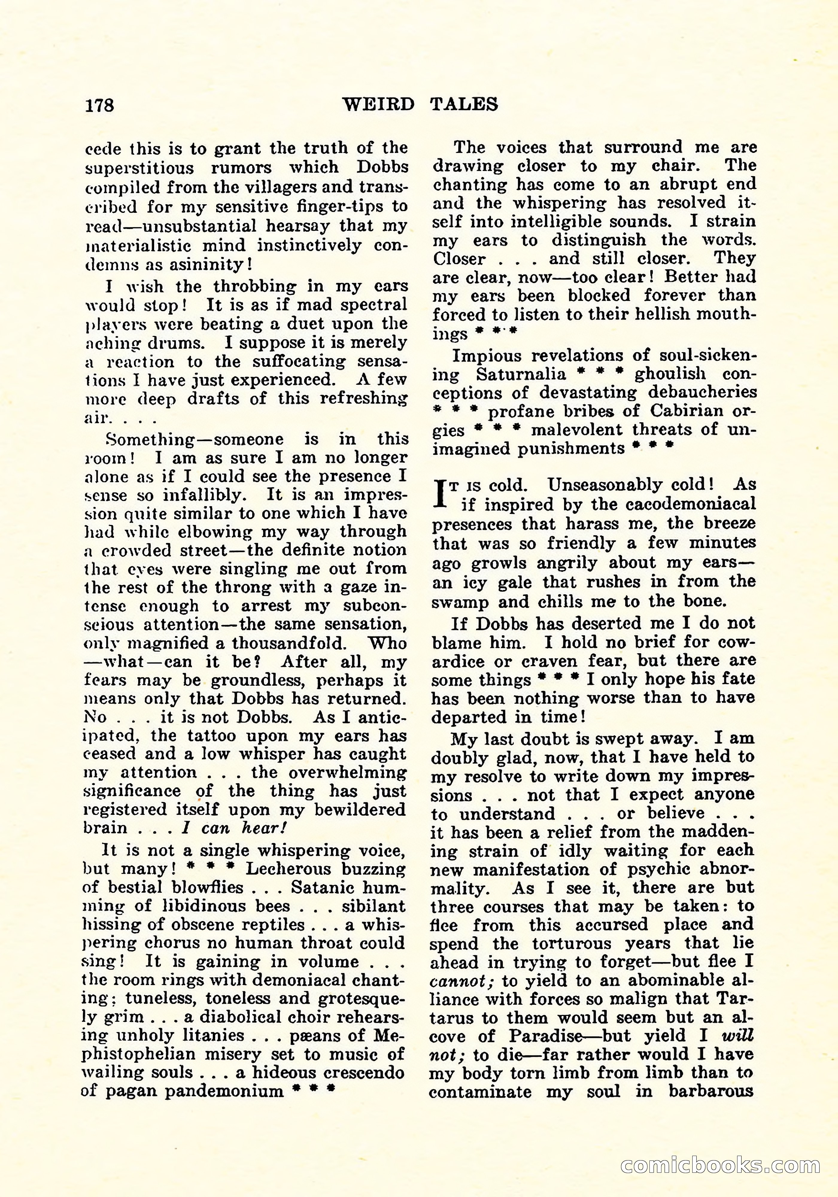 Weird Tales, Vol. 5, No. 4 — page 179 of 194
