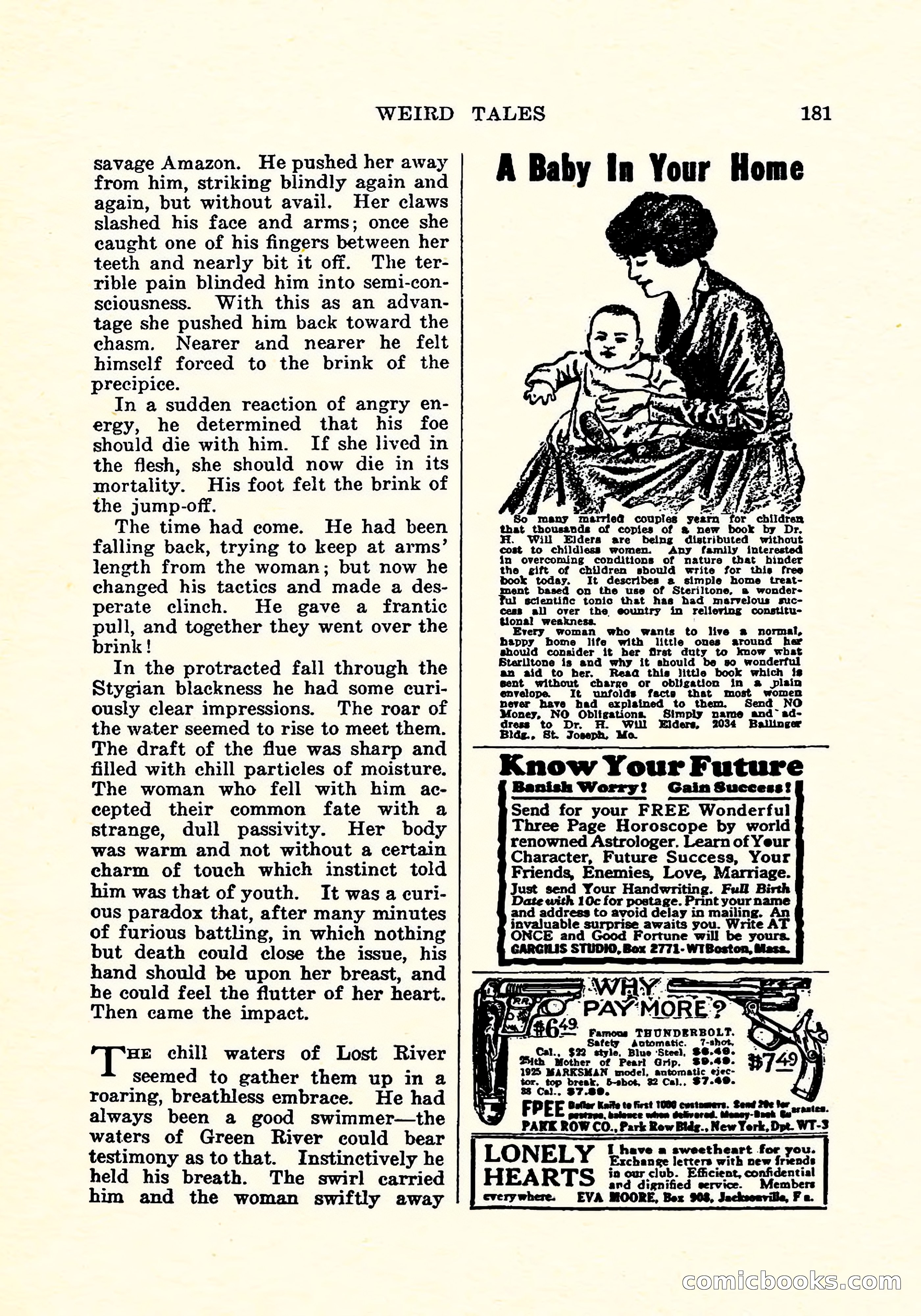 Weird Tales, Vol. 5, No. 4 — page 182 of 194
