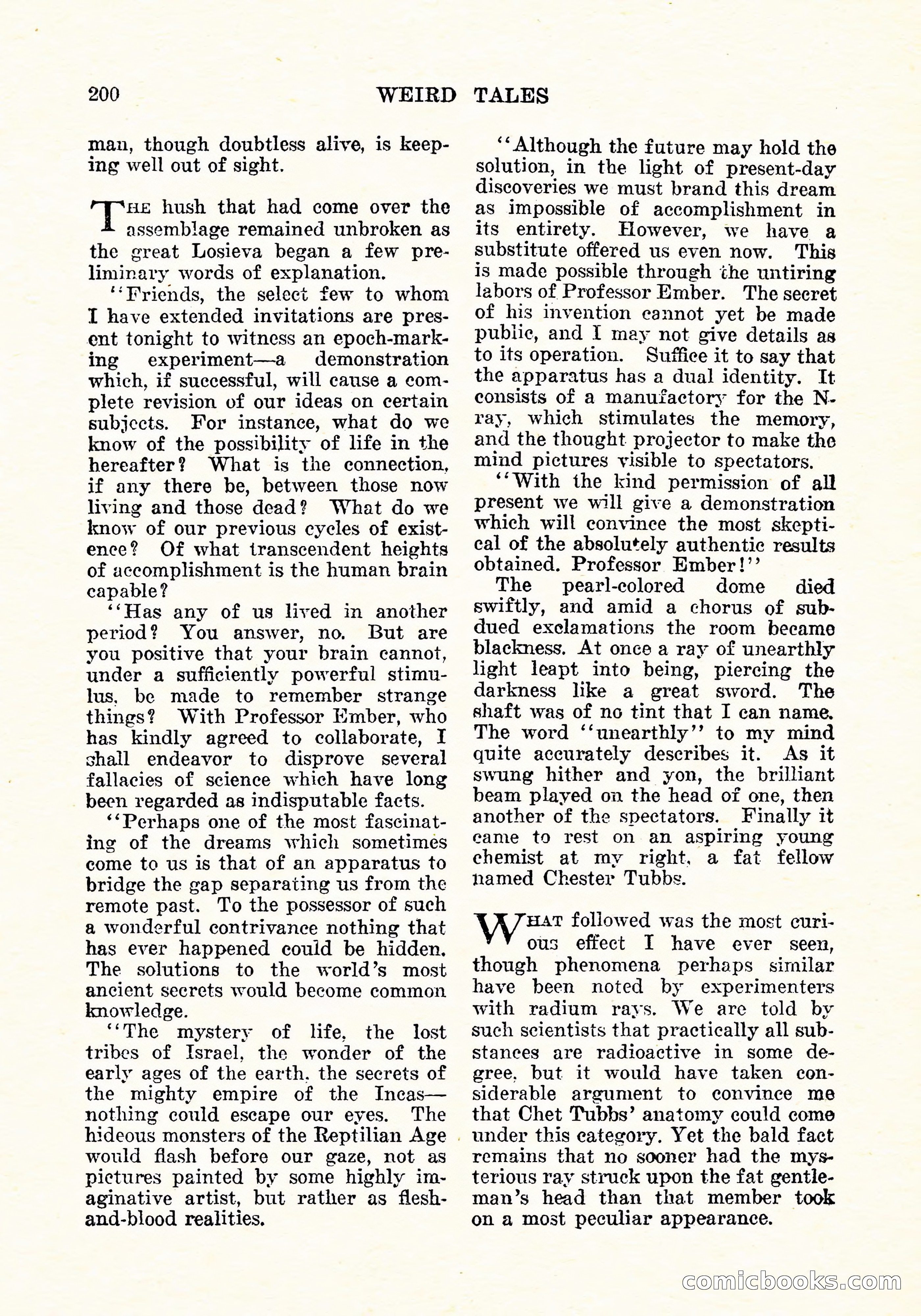 Weird Tales, Vol. 5, No. 5 — page 9 of 146