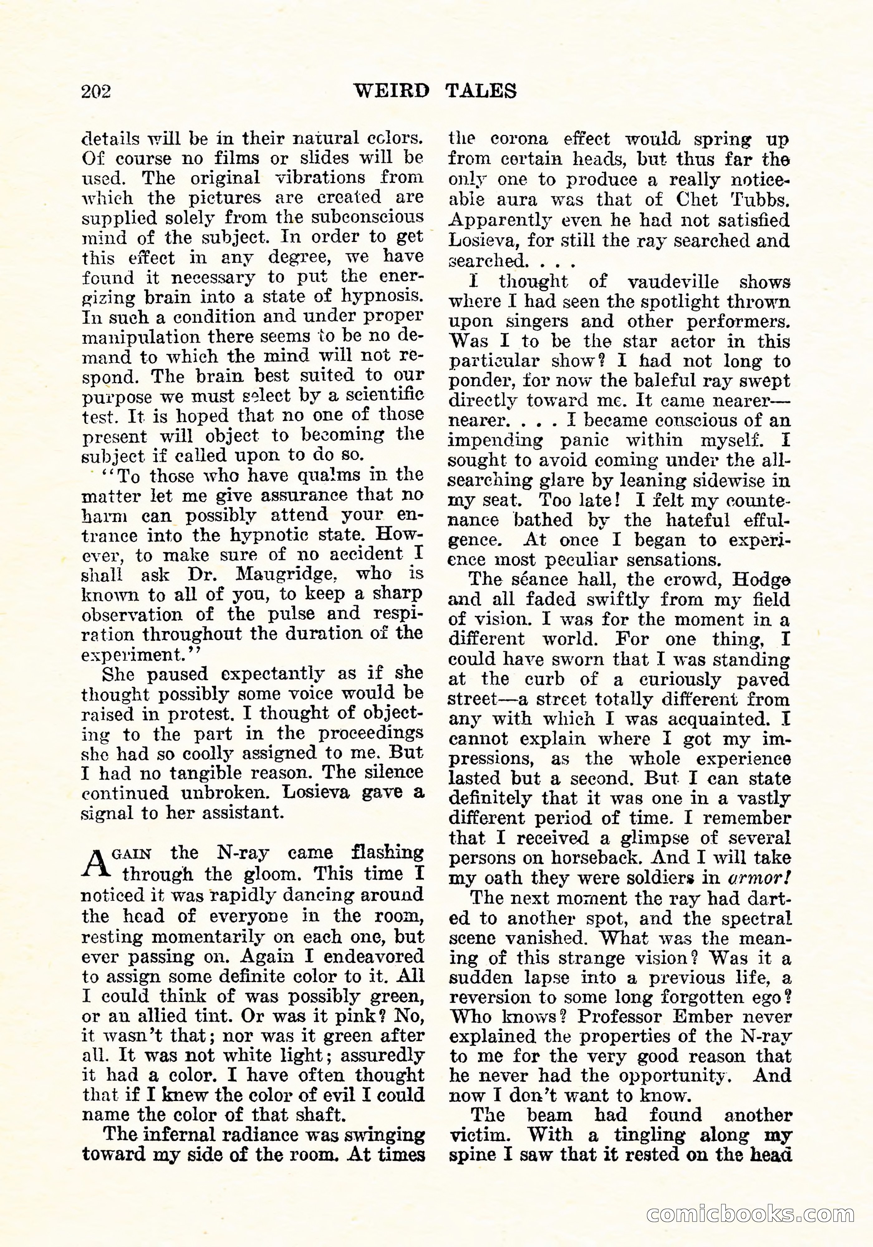 Weird Tales, Vol. 5, No. 5 — page 11 of 146