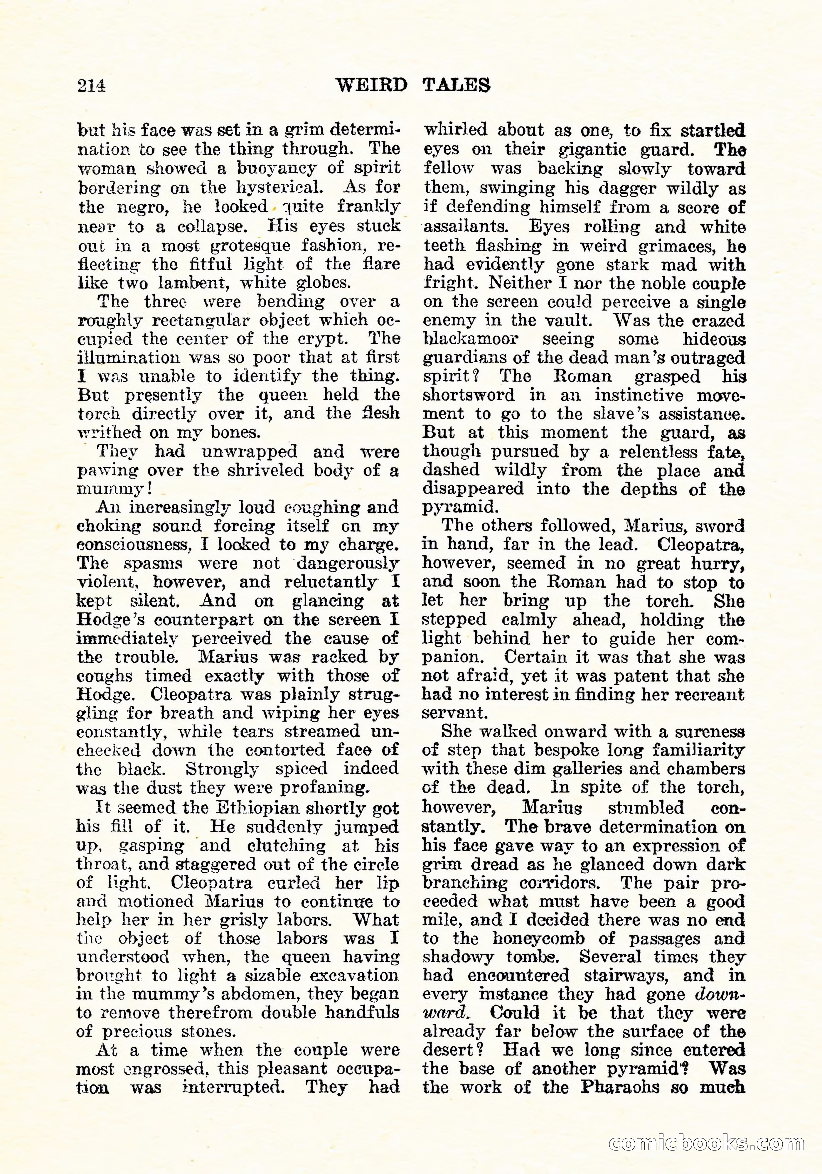 Weird Tales, Vol. 5, No. 5 — page 23 of 146