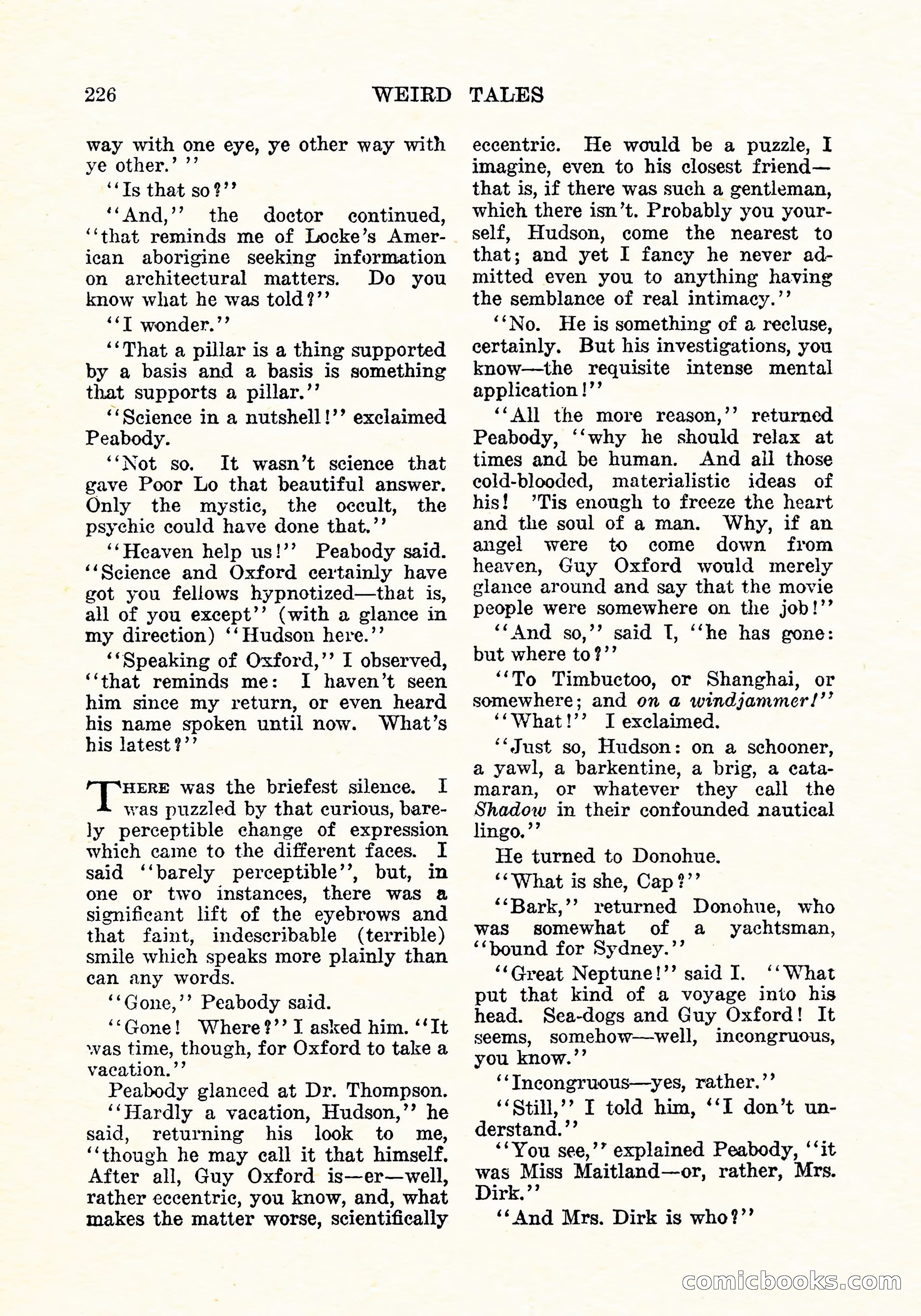 Weird Tales, Vol. 5, No. 5 — page 35 of 146
