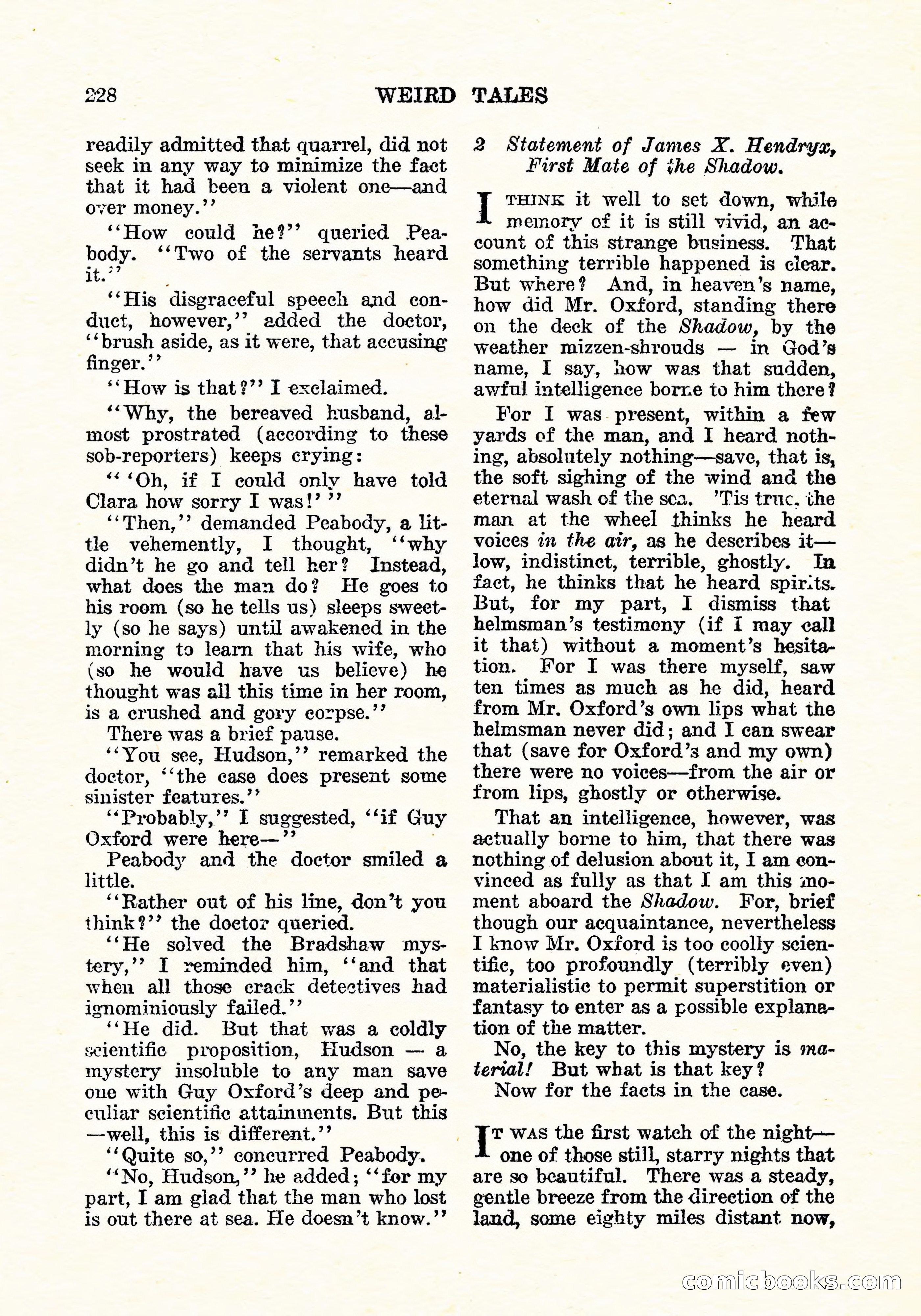 Weird Tales, Vol. 5, No. 5 — page 37 of 146