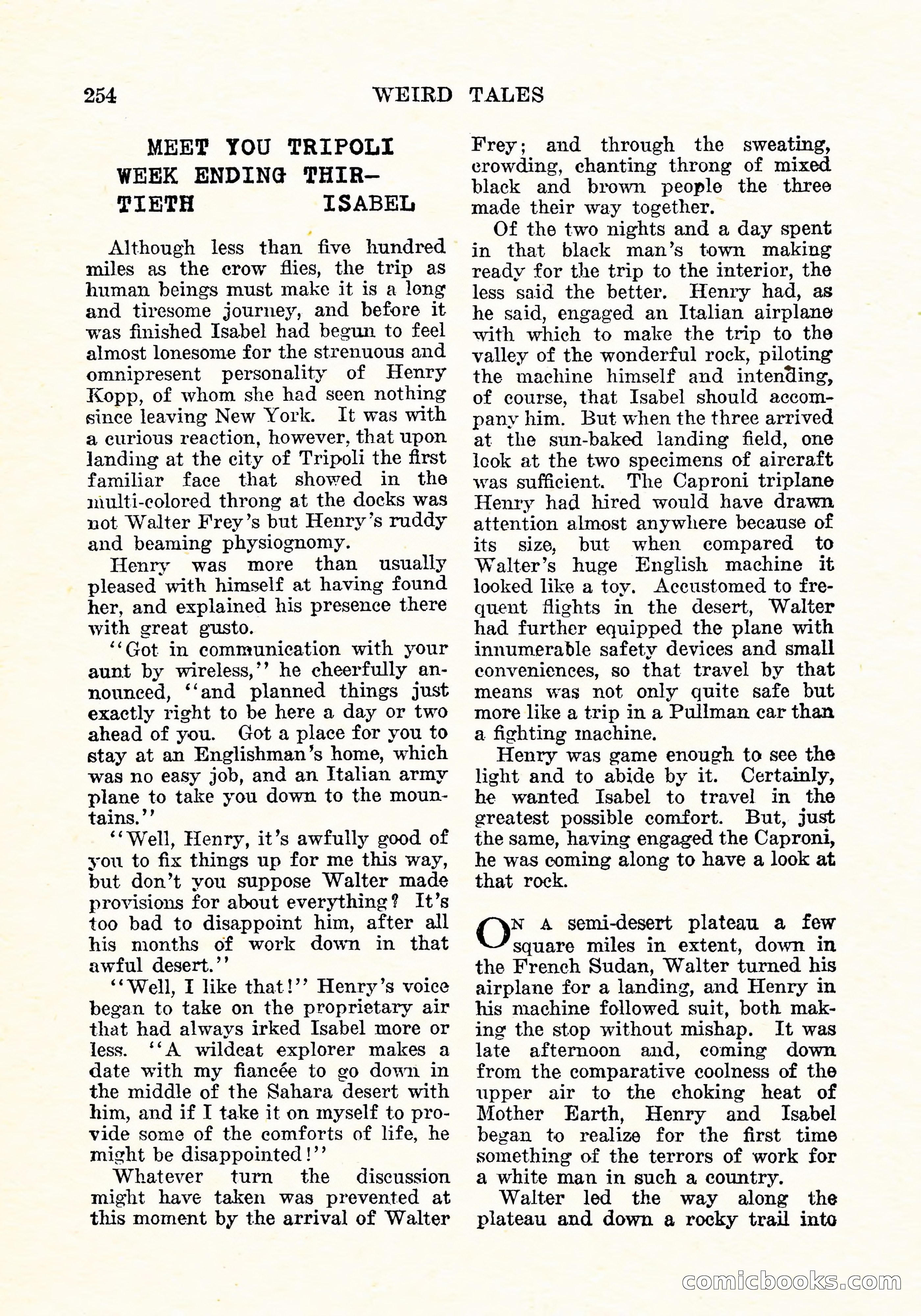 Weird Tales, Vol. 5, No. 5 — page 63 of 146