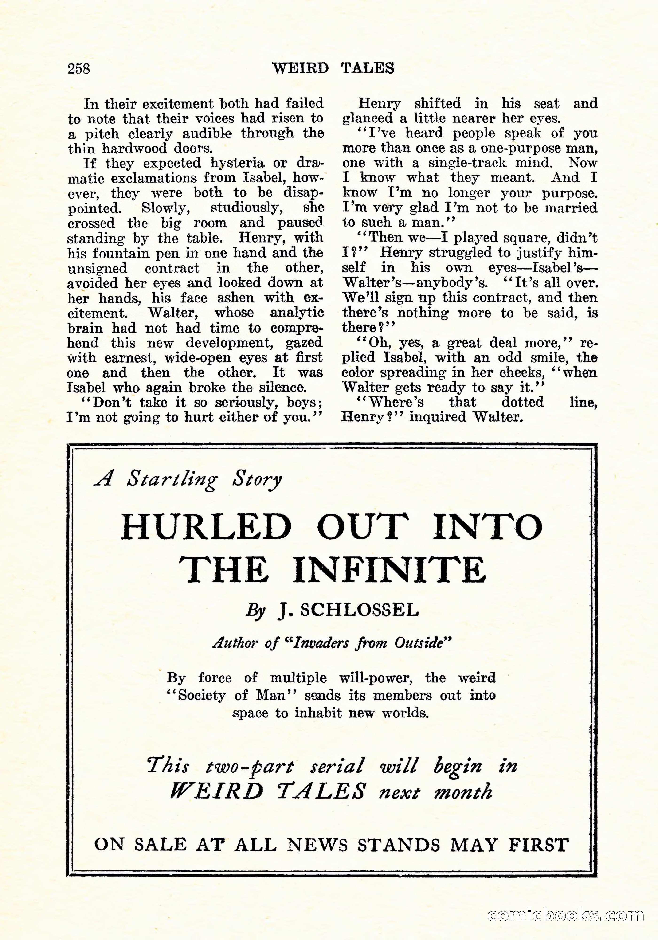 Weird Tales, Vol. 5, No. 5 — page 67 of 146