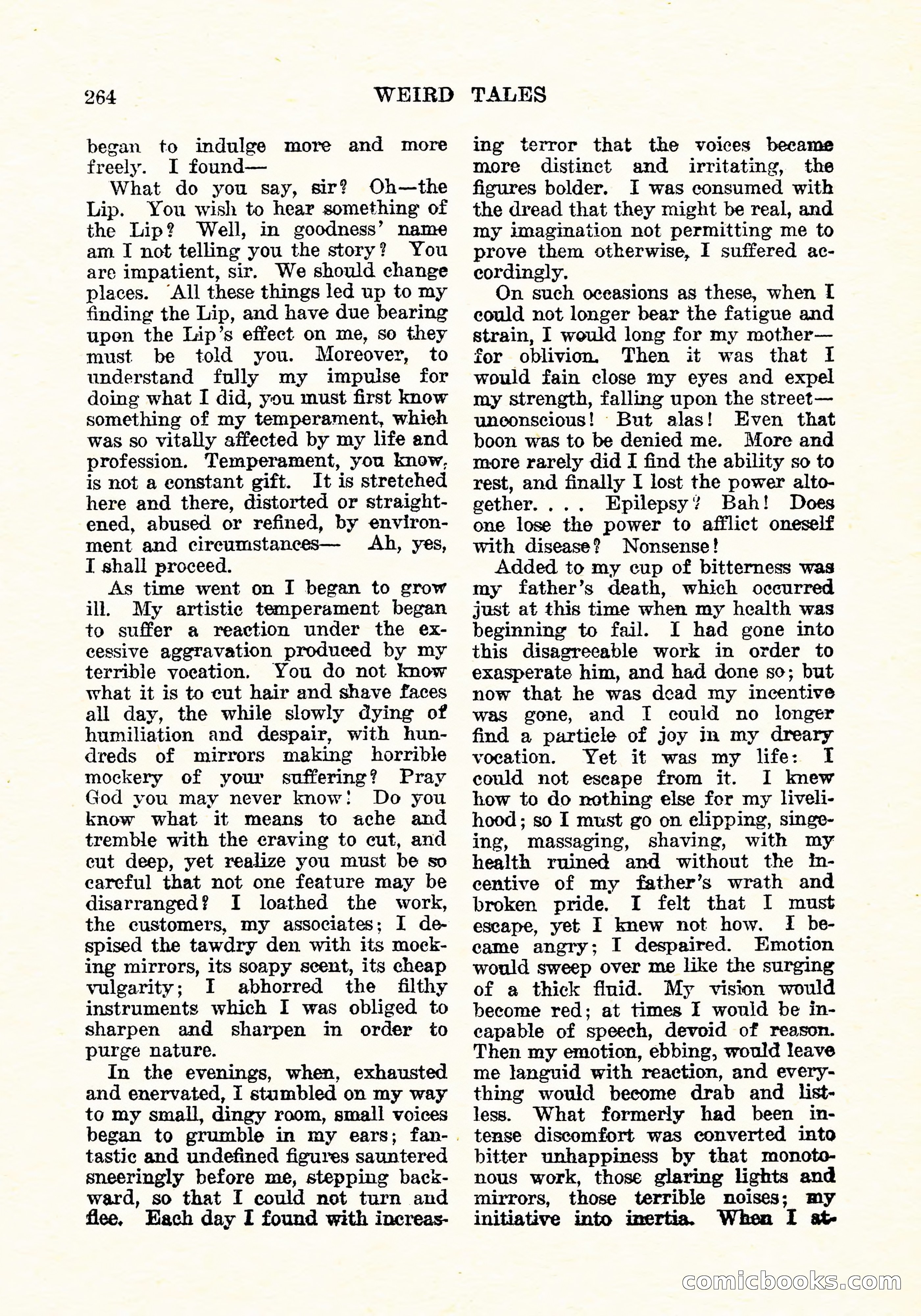 Weird Tales, Vol. 5, No. 5 — page 73 of 146