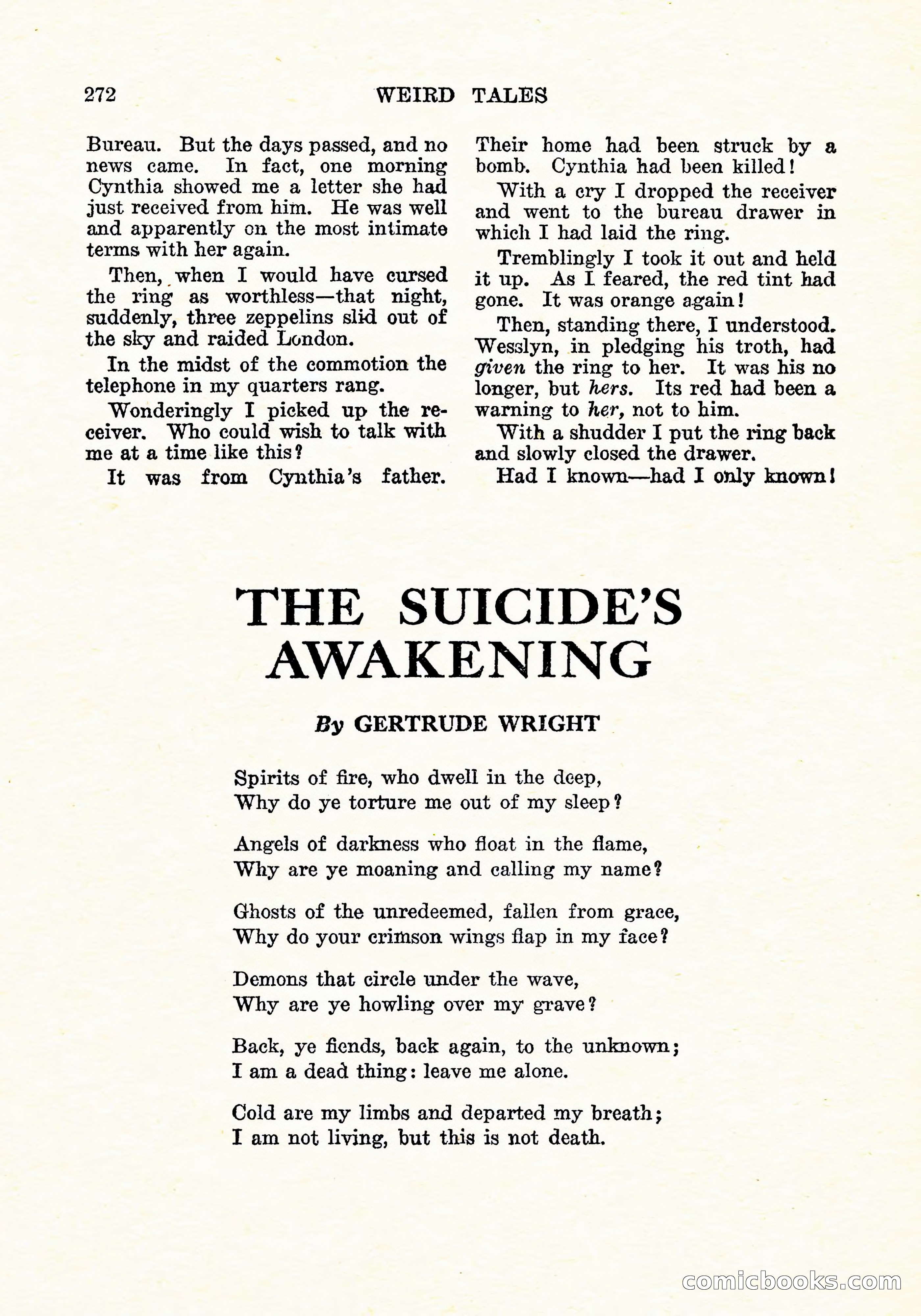 Weird Tales, Vol. 5, No. 5 — page 81 of 146