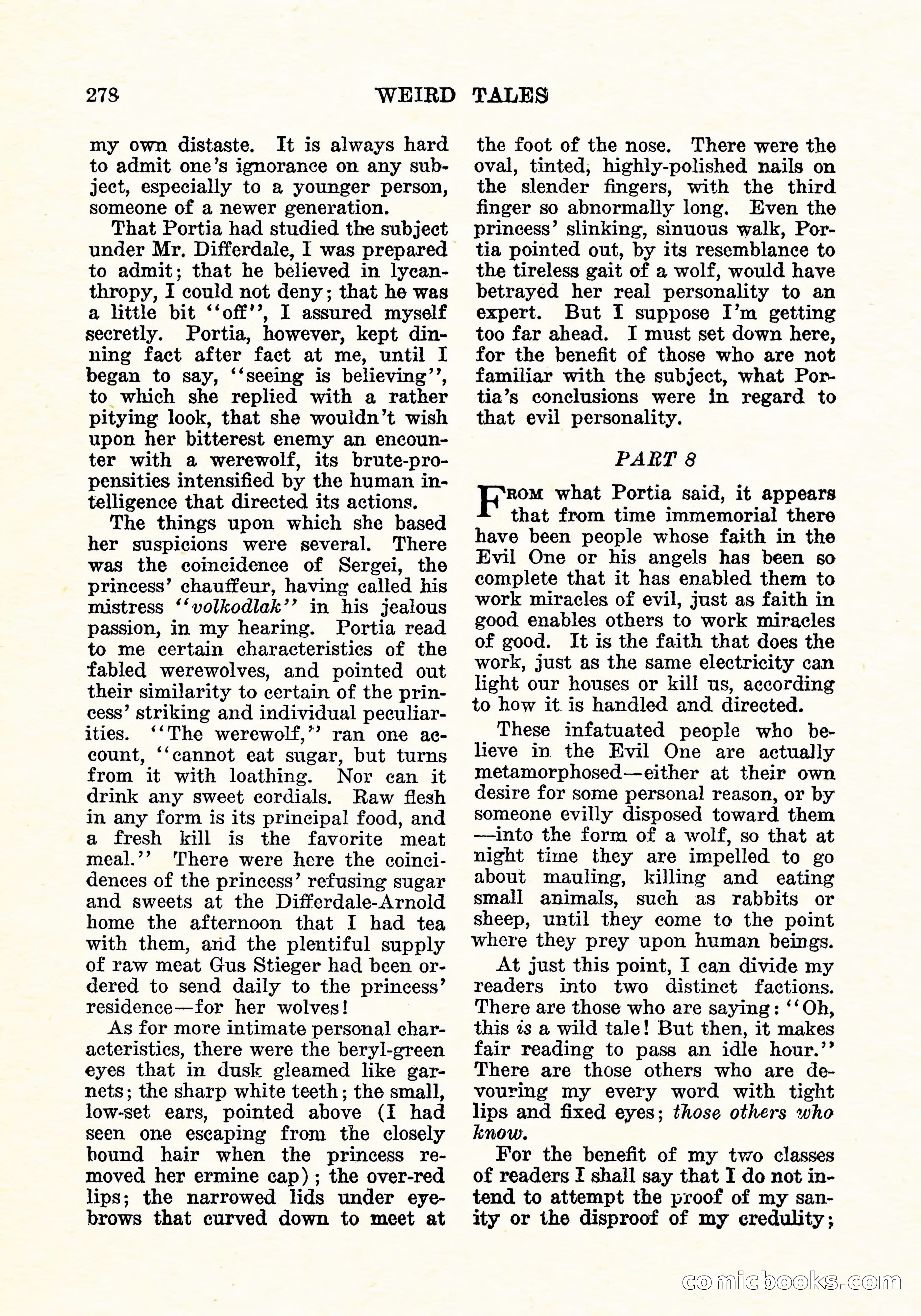 Weird Tales, Vol. 5, No. 5 — page 87 of 146