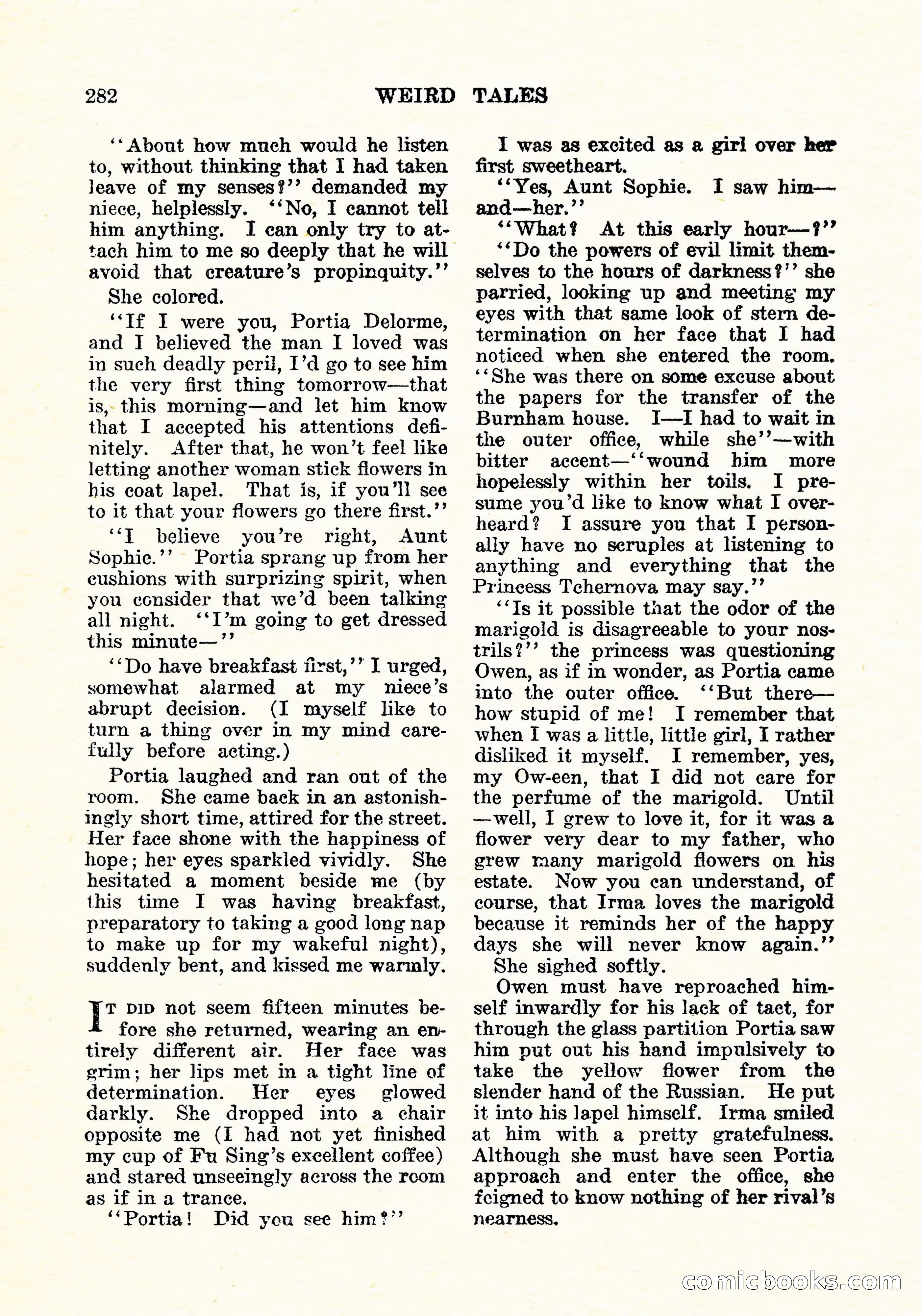 Weird Tales, Vol. 5, No. 5 — page 91 of 146