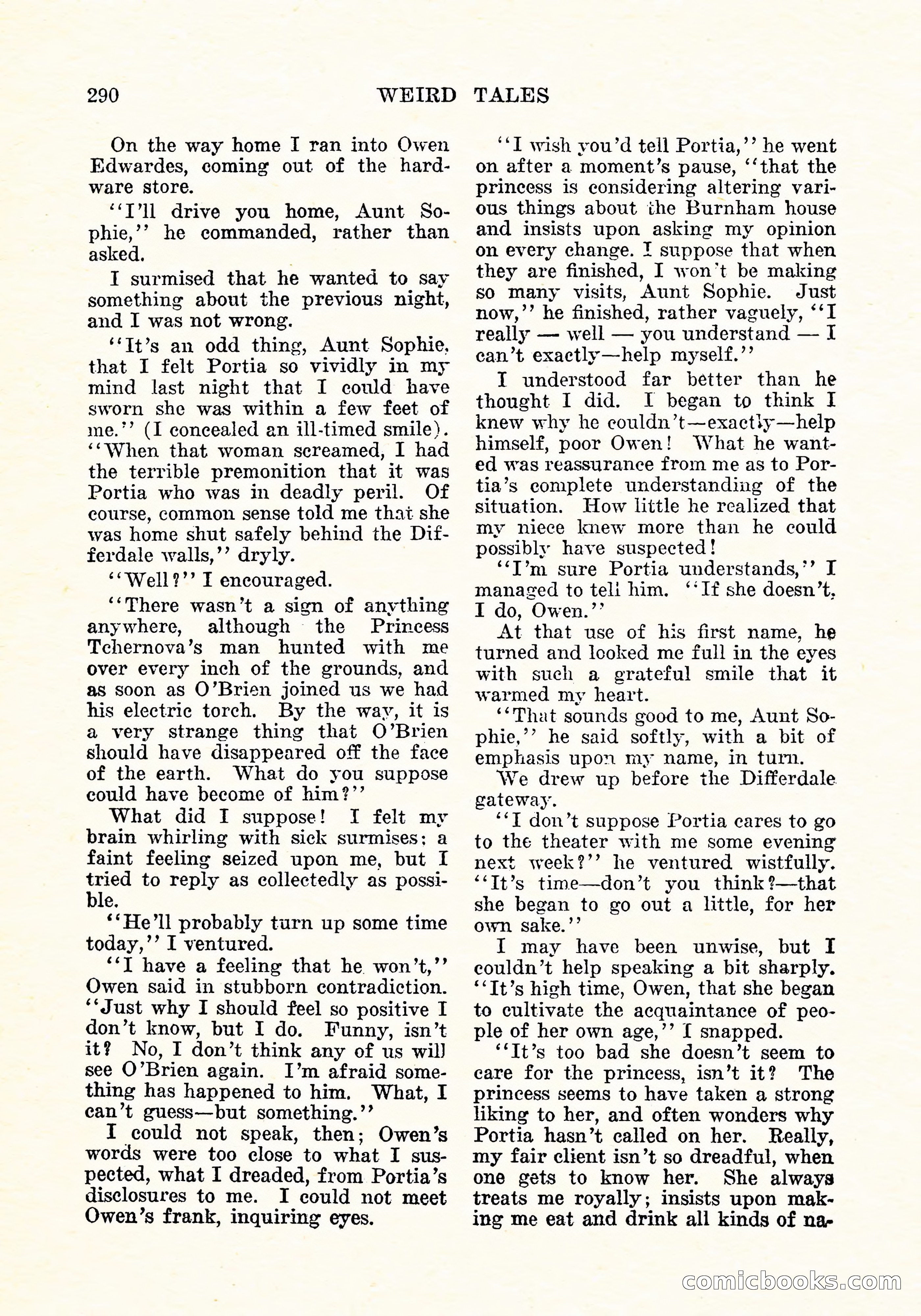 Weird Tales, Vol. 5, No. 5 — page 99 of 146