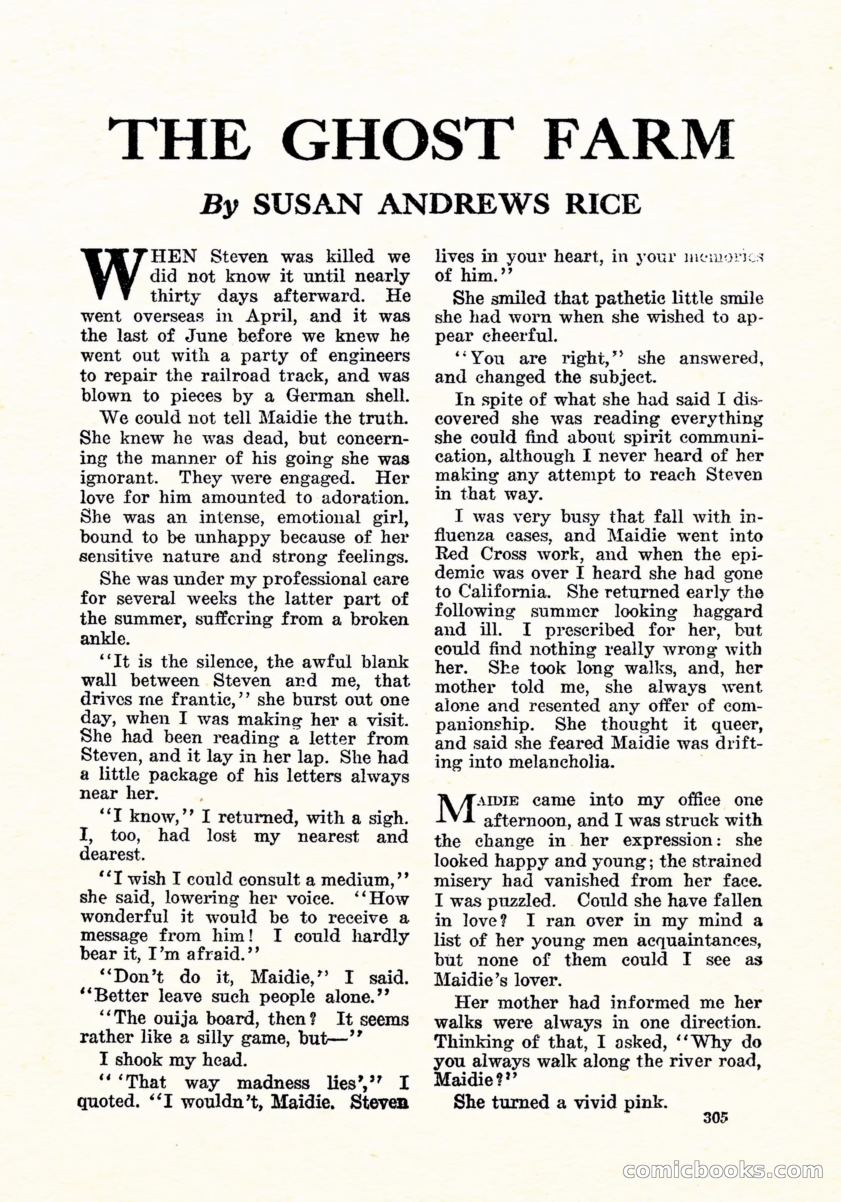 Weird Tales, Vol. 5, No. 5 — page 114 of 146