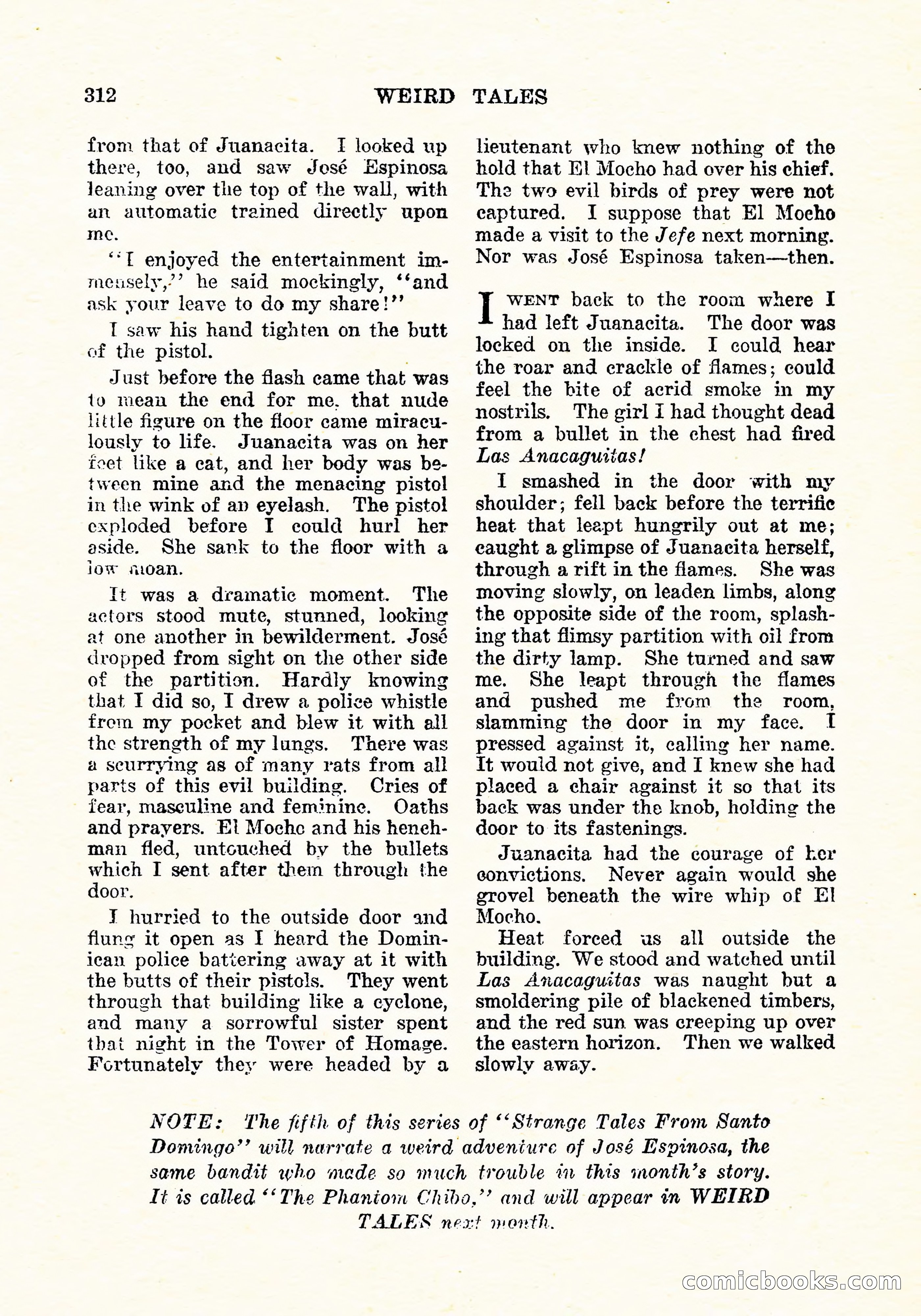 Weird Tales, Vol. 5, No. 5 — page 121 of 146