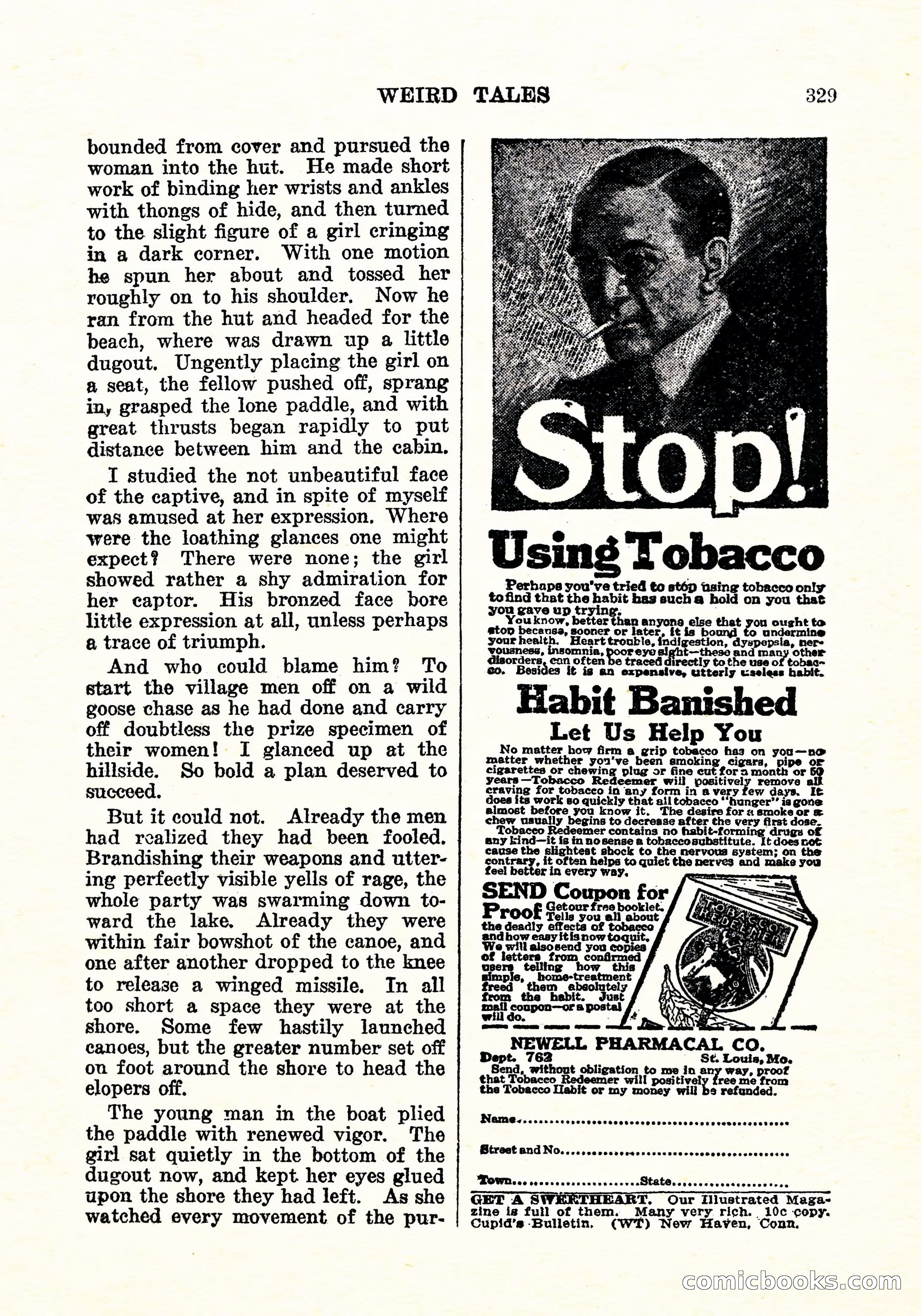 Weird Tales, Vol. 5, No. 5 — page 138 of 146
