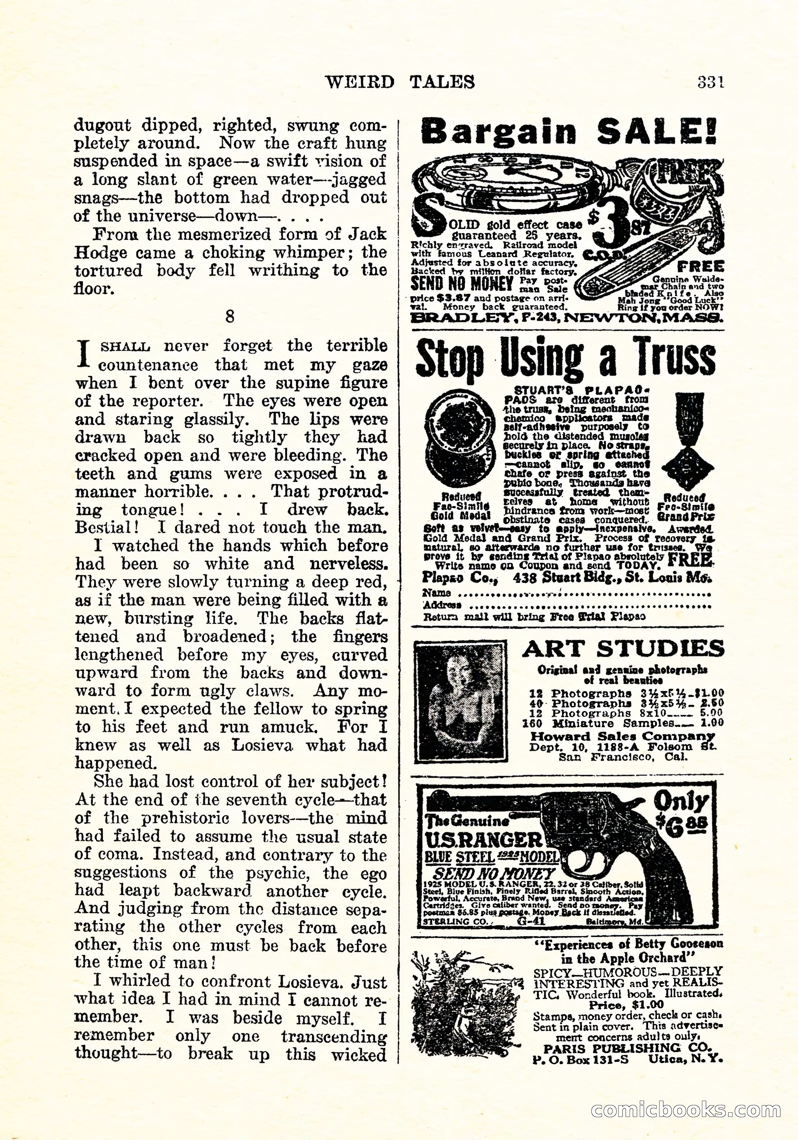 Weird Tales, Vol. 5, No. 5 — page 140 of 146