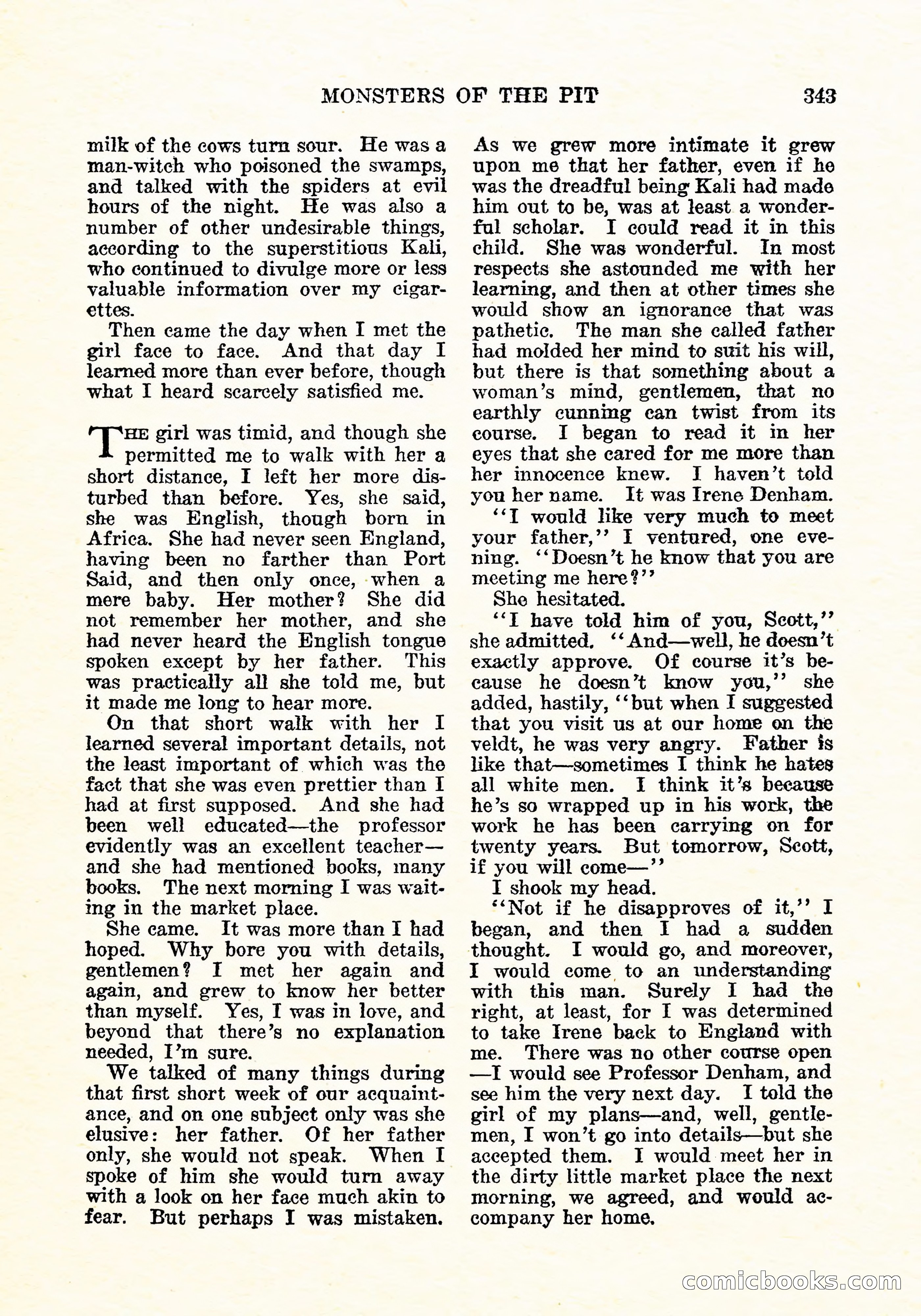 Weird Tales, Vol. 5, No. 6 — page 8 of 146