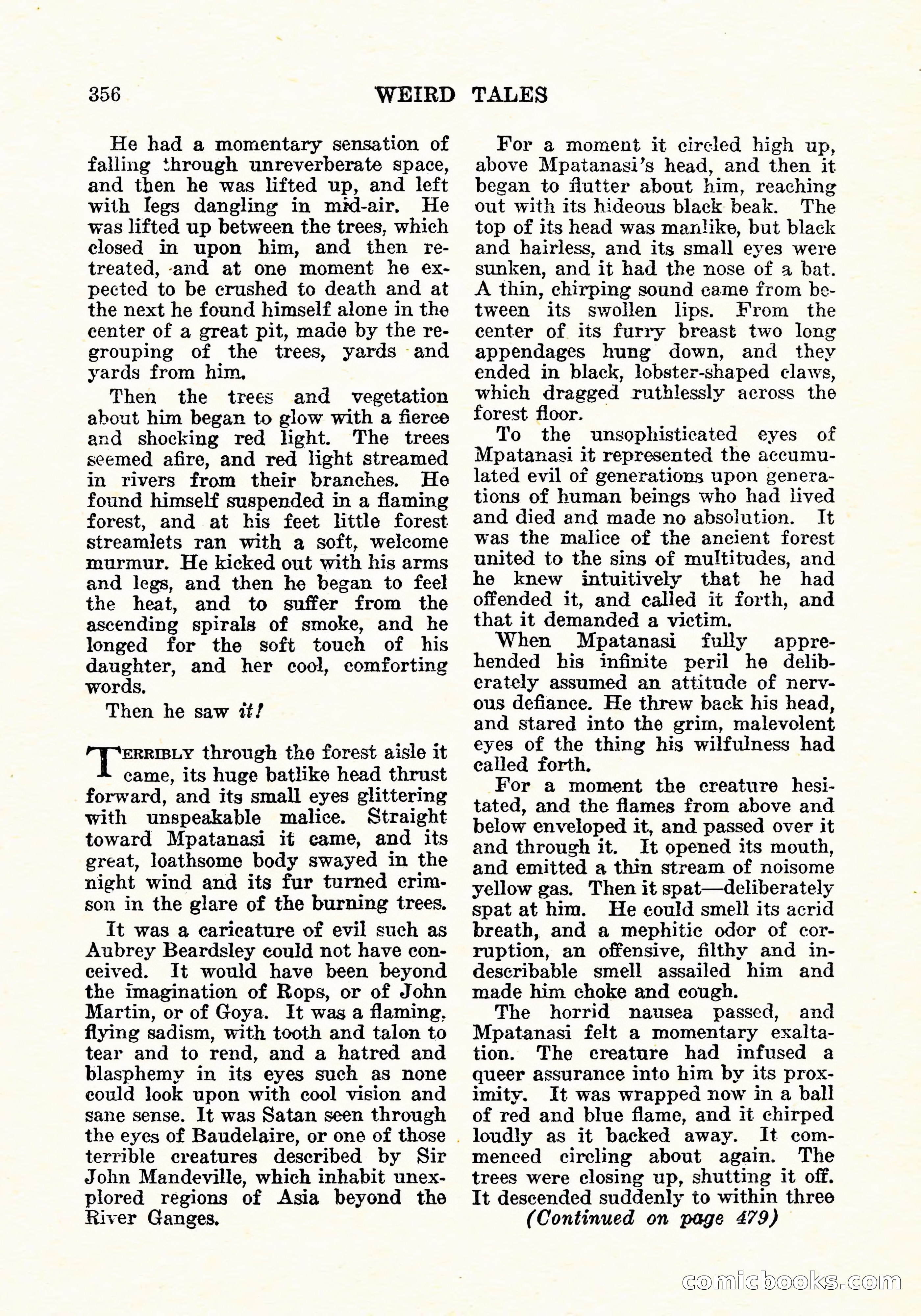 Weird Tales, Vol. 5, No. 6 — page 21 of 146