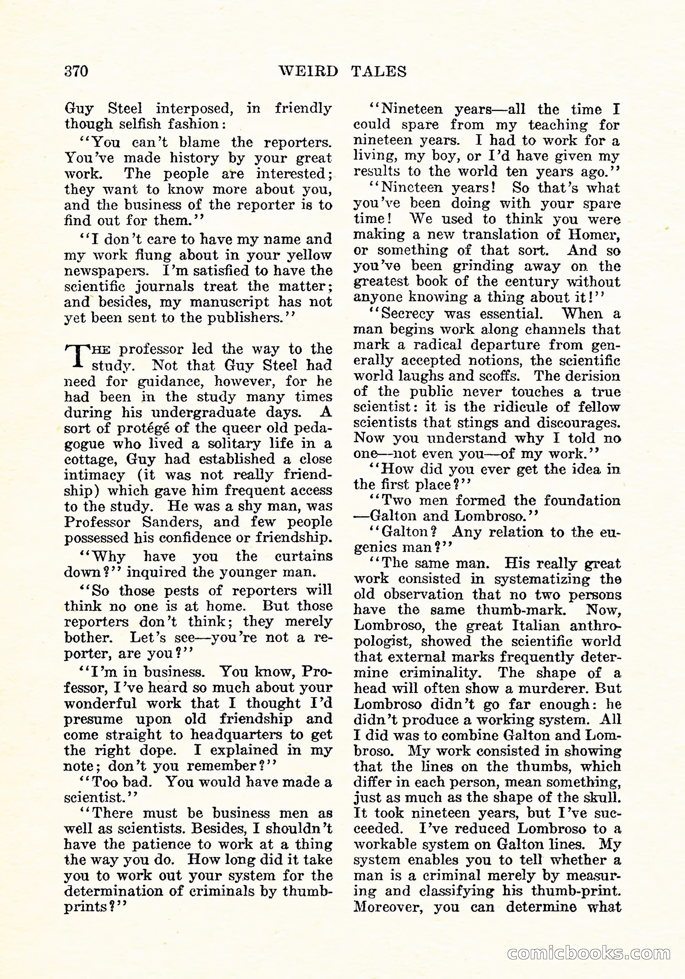 Weird Tales, Vol. 5, No. 6 — page 35 of 146