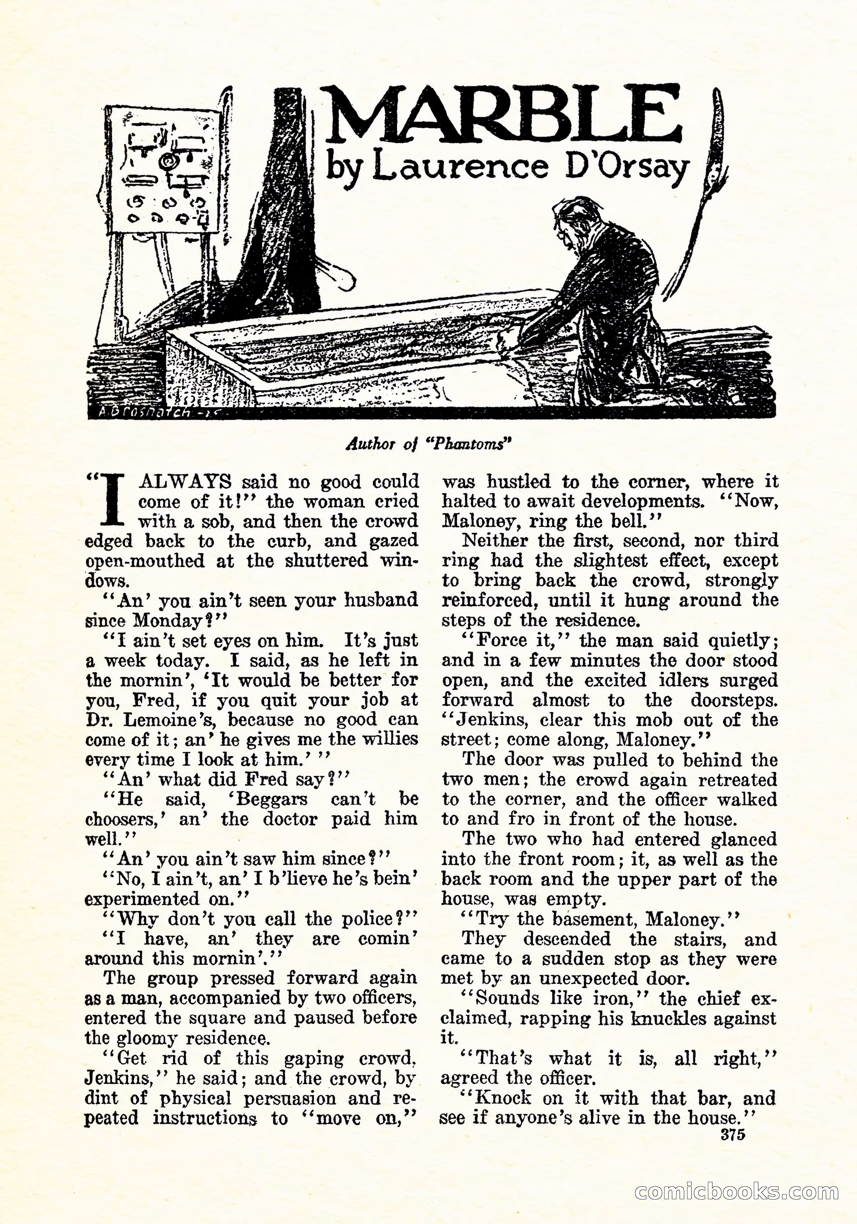 Weird Tales, Vol. 5, No. 6 — page 40 of 146