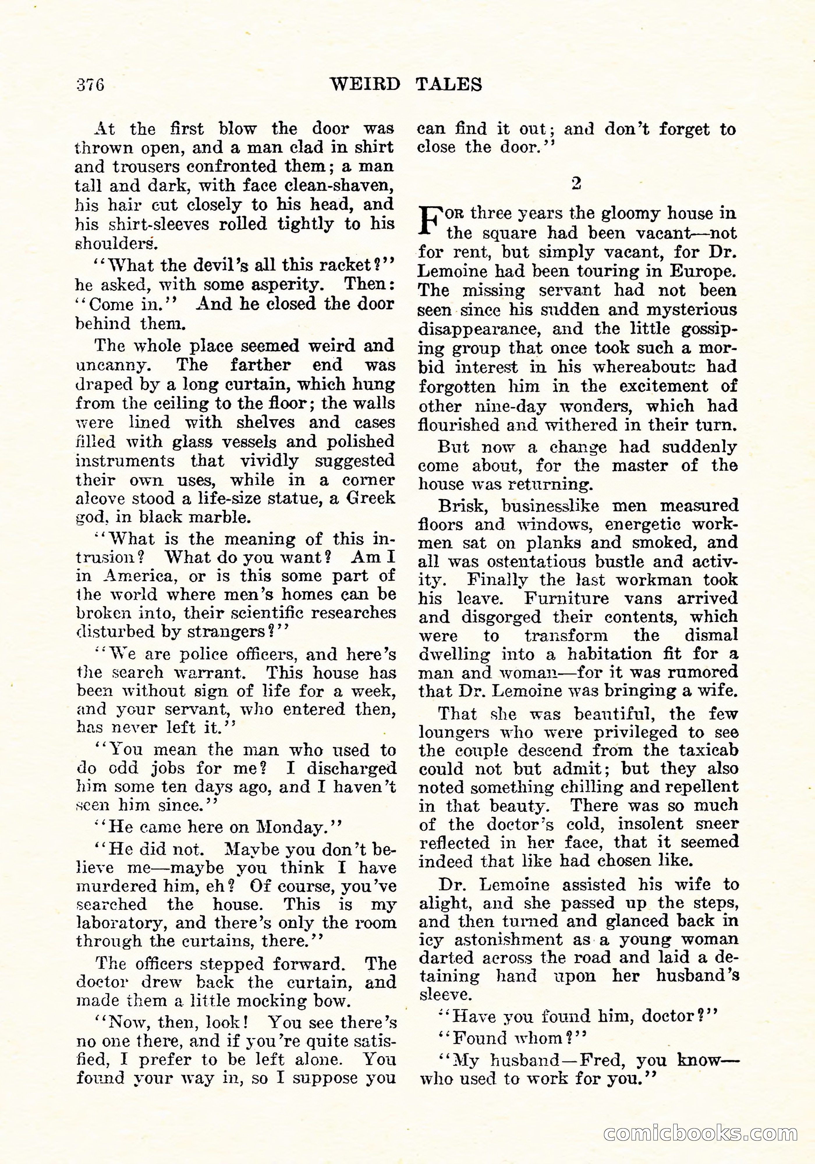 Weird Tales, Vol. 5, No. 6 — page 41 of 146