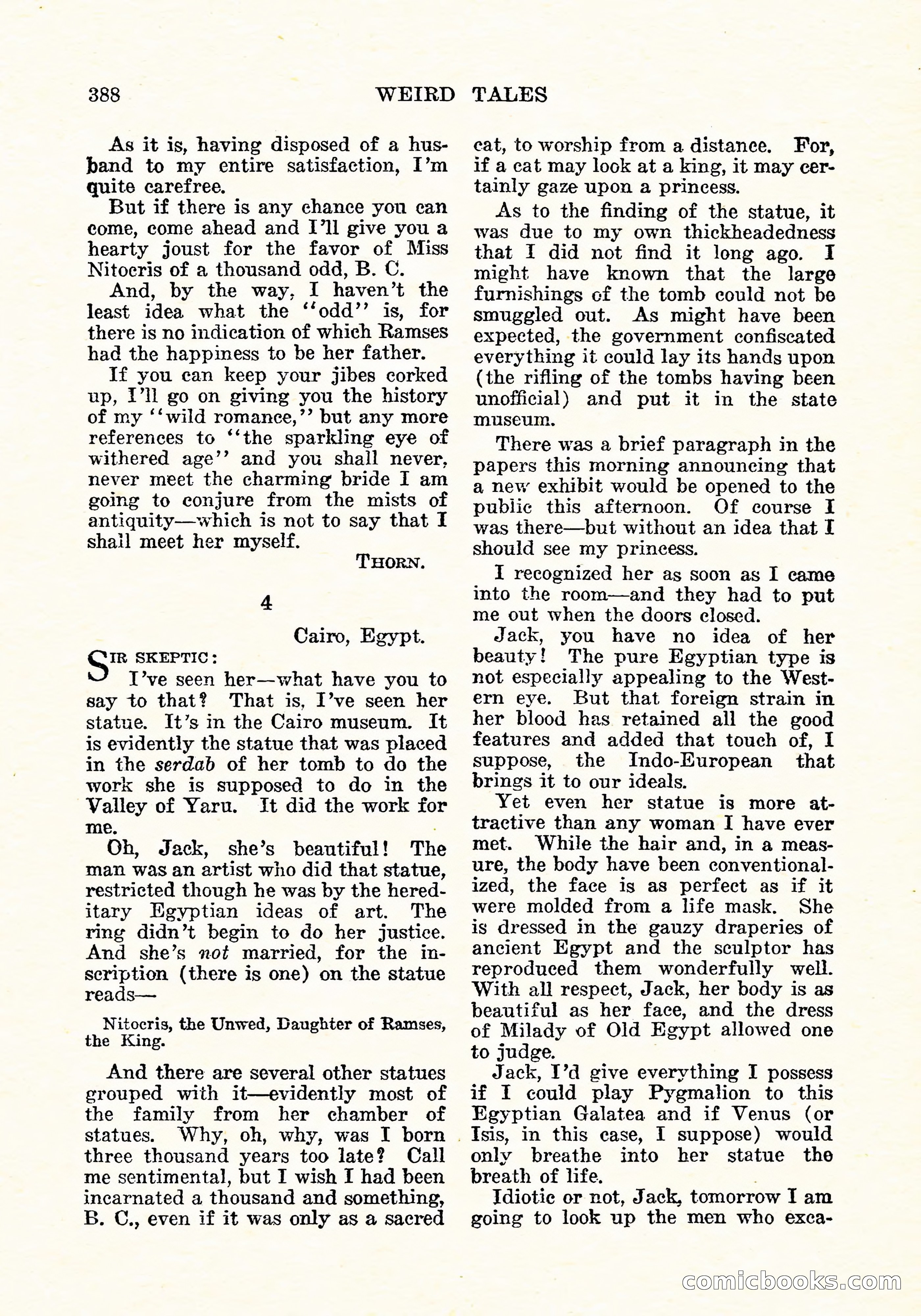 Weird Tales, Vol. 5, No. 6 — page 53 of 146