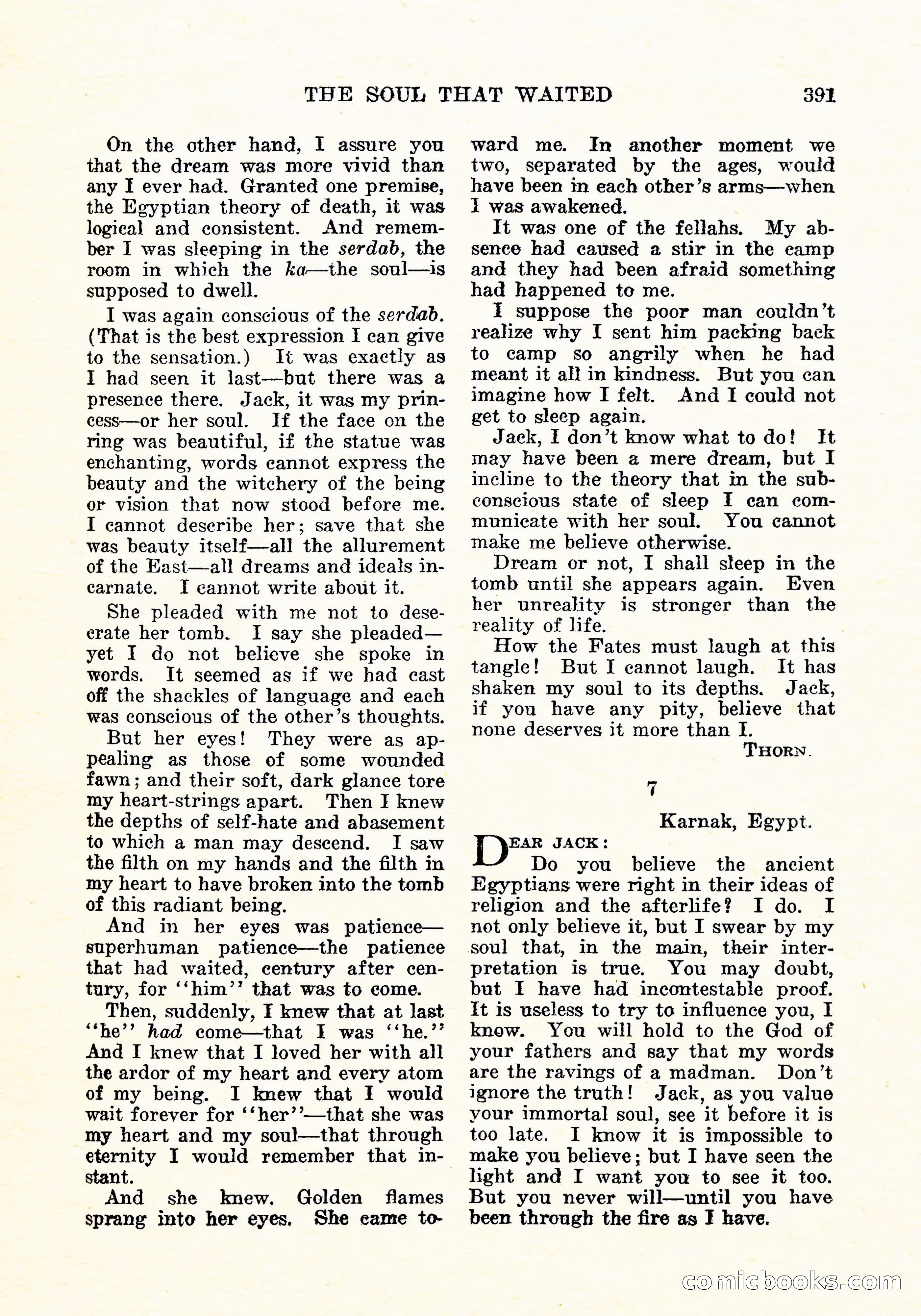 Weird Tales, Vol. 5, No. 6 — page 56 of 146