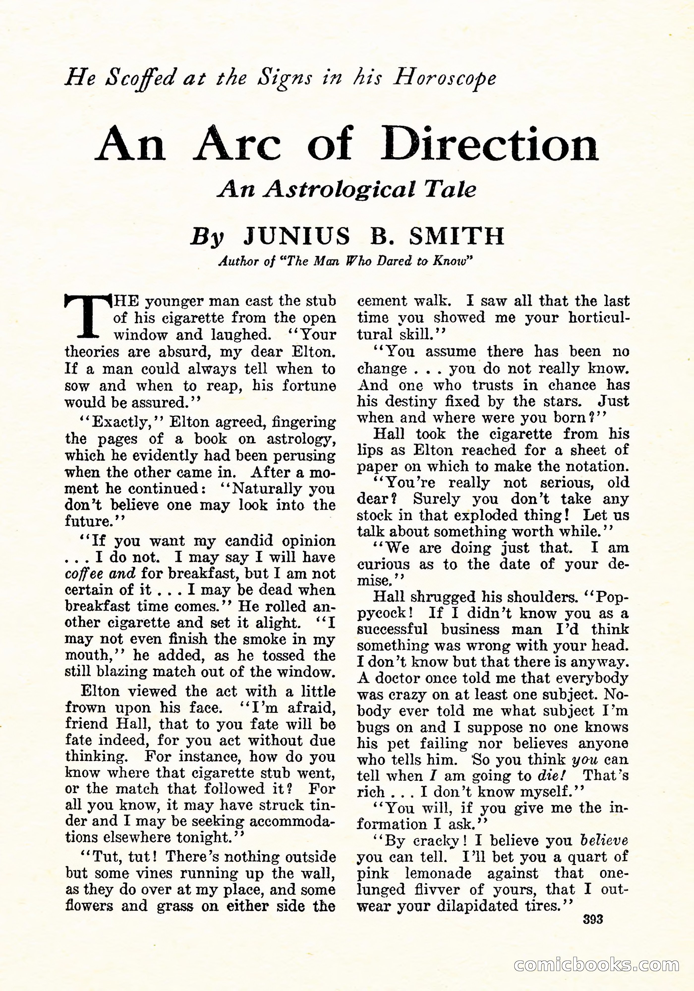 Weird Tales, Vol. 5, No. 6 — page 58 of 146