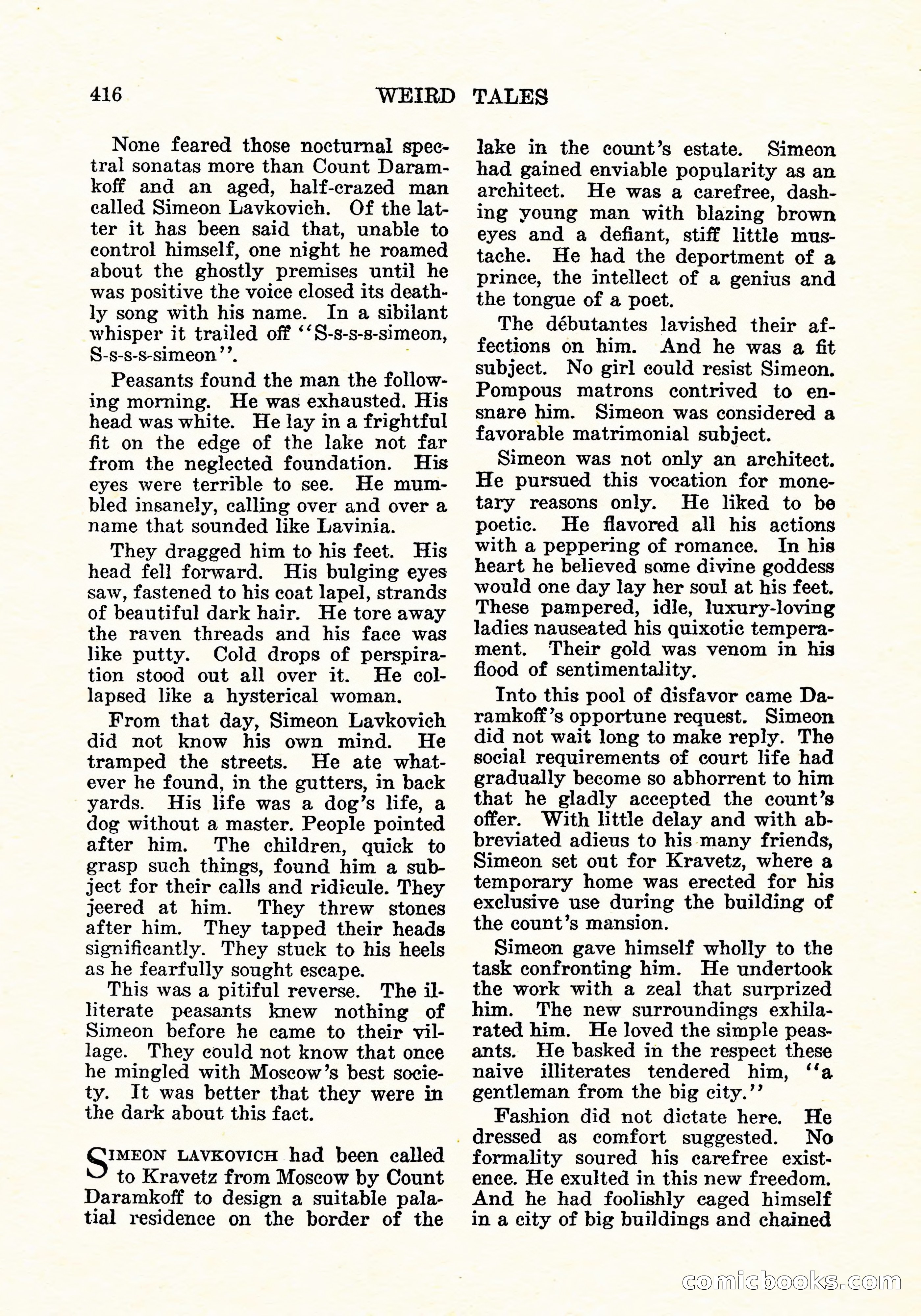 Weird Tales, Vol. 5, No. 6 — page 81 of 146