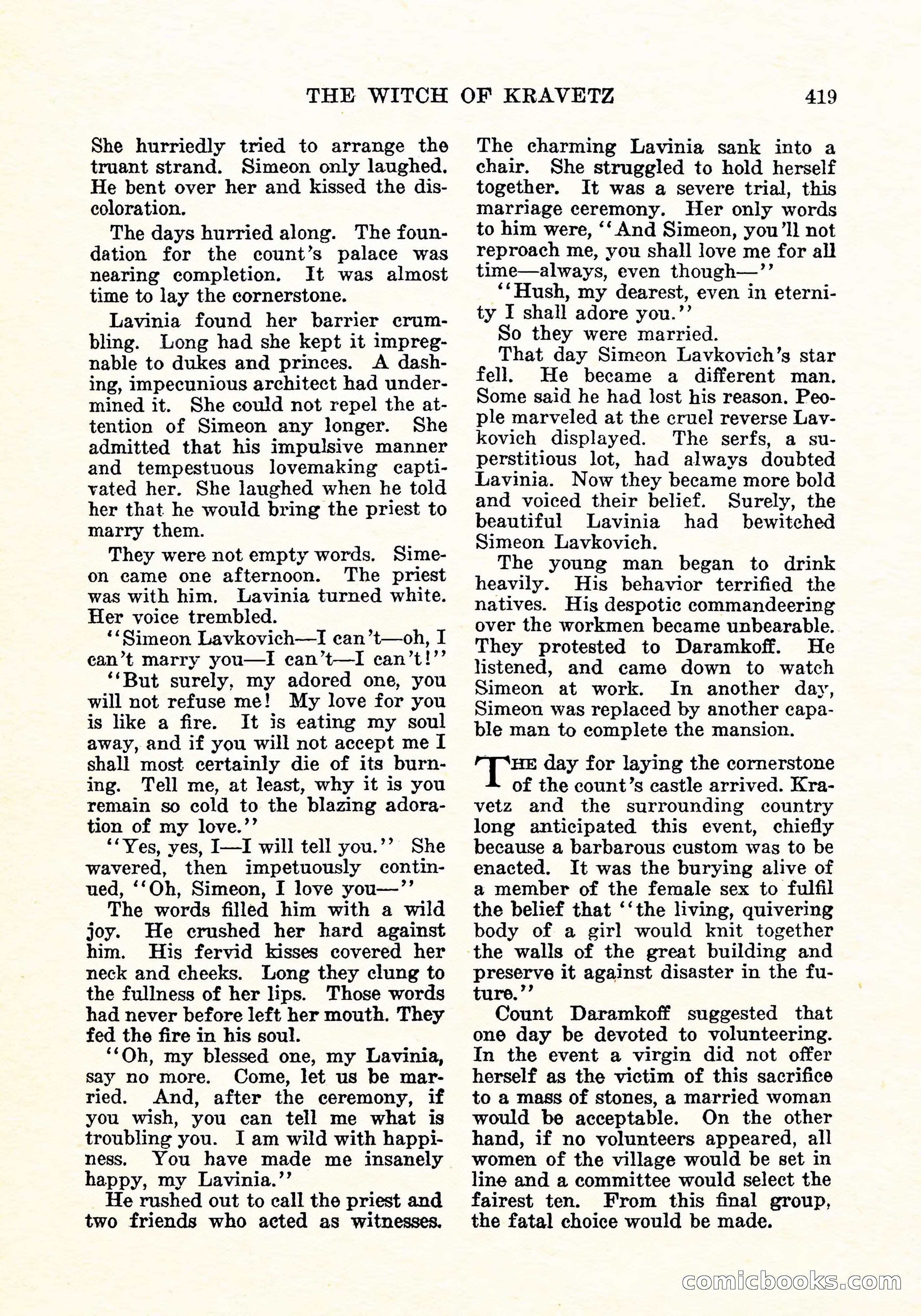 Weird Tales, Vol. 5, No. 6 — page 84 of 146