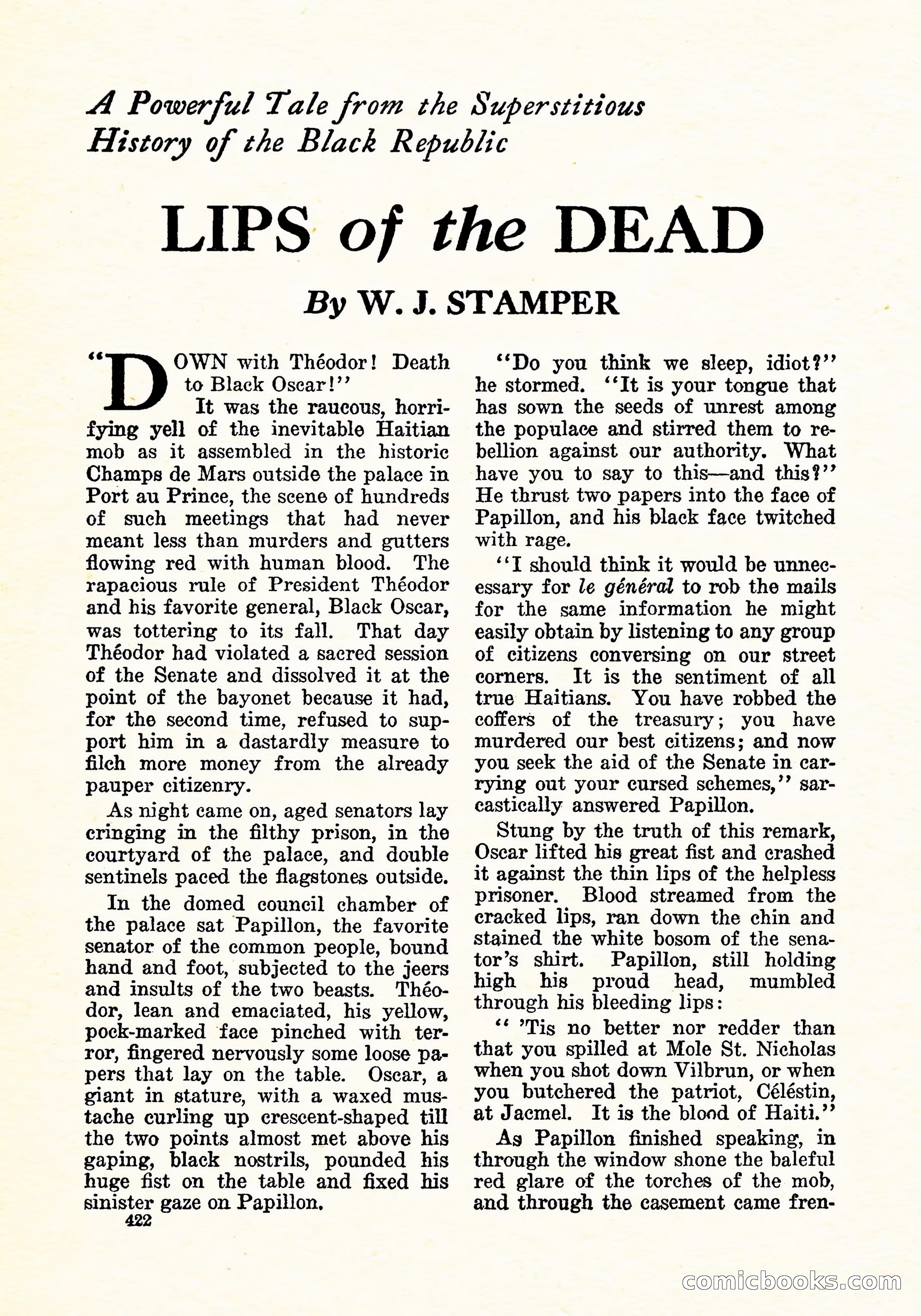 Weird Tales, Vol. 5, No. 6 — page 87 of 146