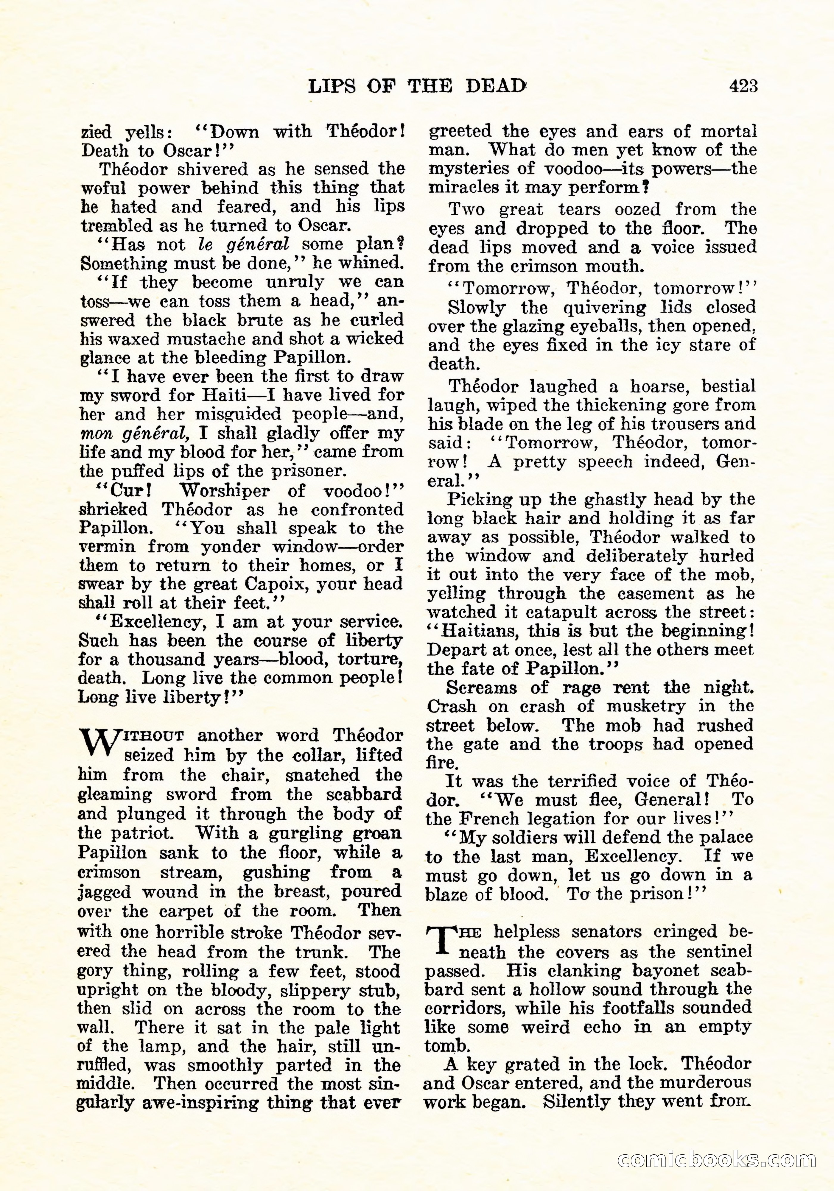 Weird Tales, Vol. 5, No. 6 — page 88 of 146