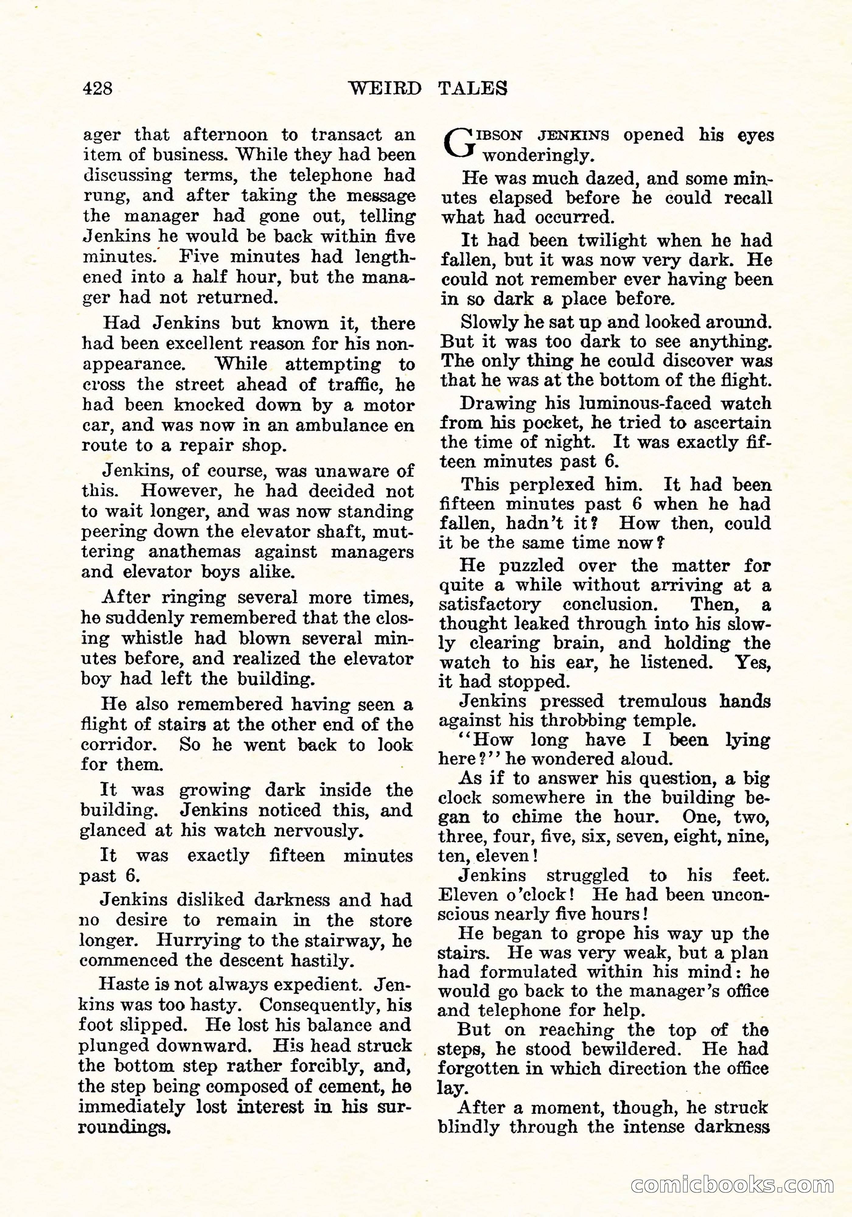 Weird Tales, Vol. 5, No. 6 — page 93 of 146