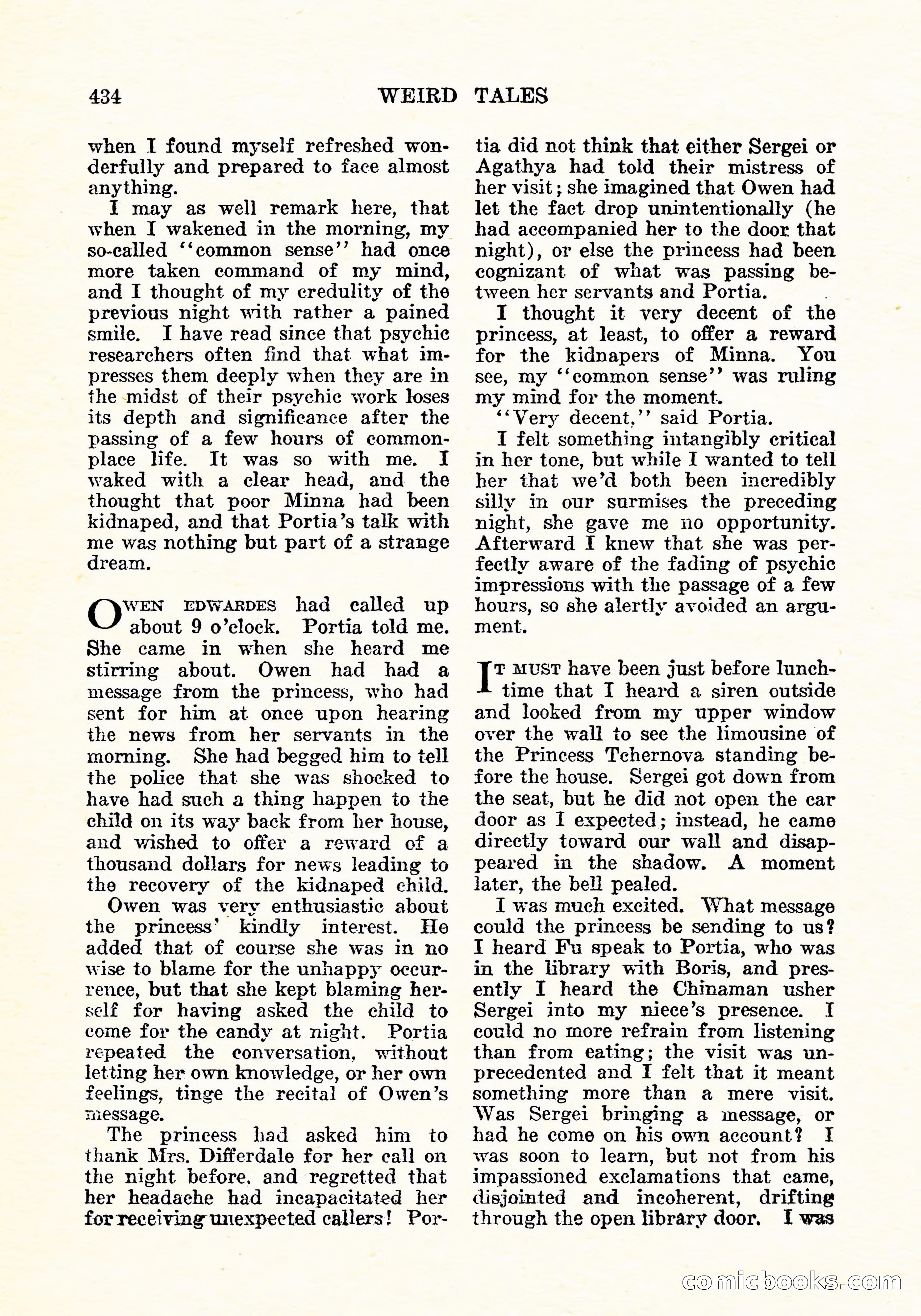 Weird Tales, Vol. 5, No. 6 — page 99 of 146