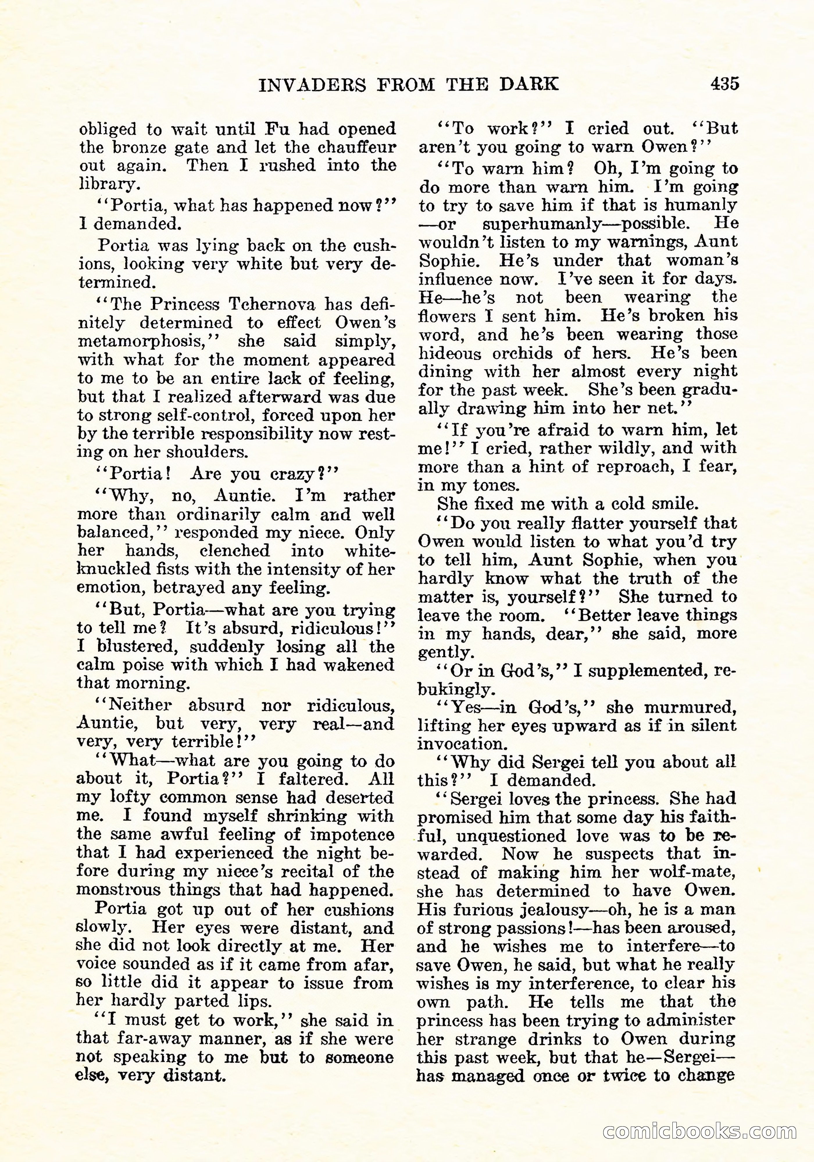 Weird Tales, Vol. 5, No. 6 — page 100 of 146