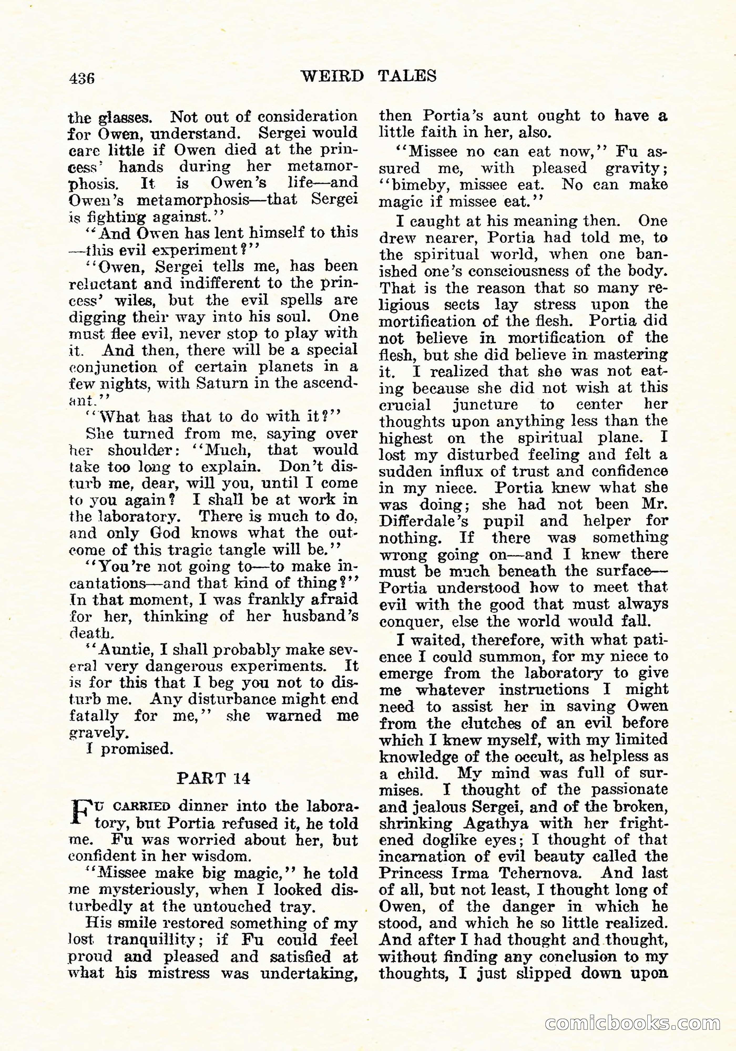 Weird Tales, Vol. 5, No. 6 — page 101 of 146