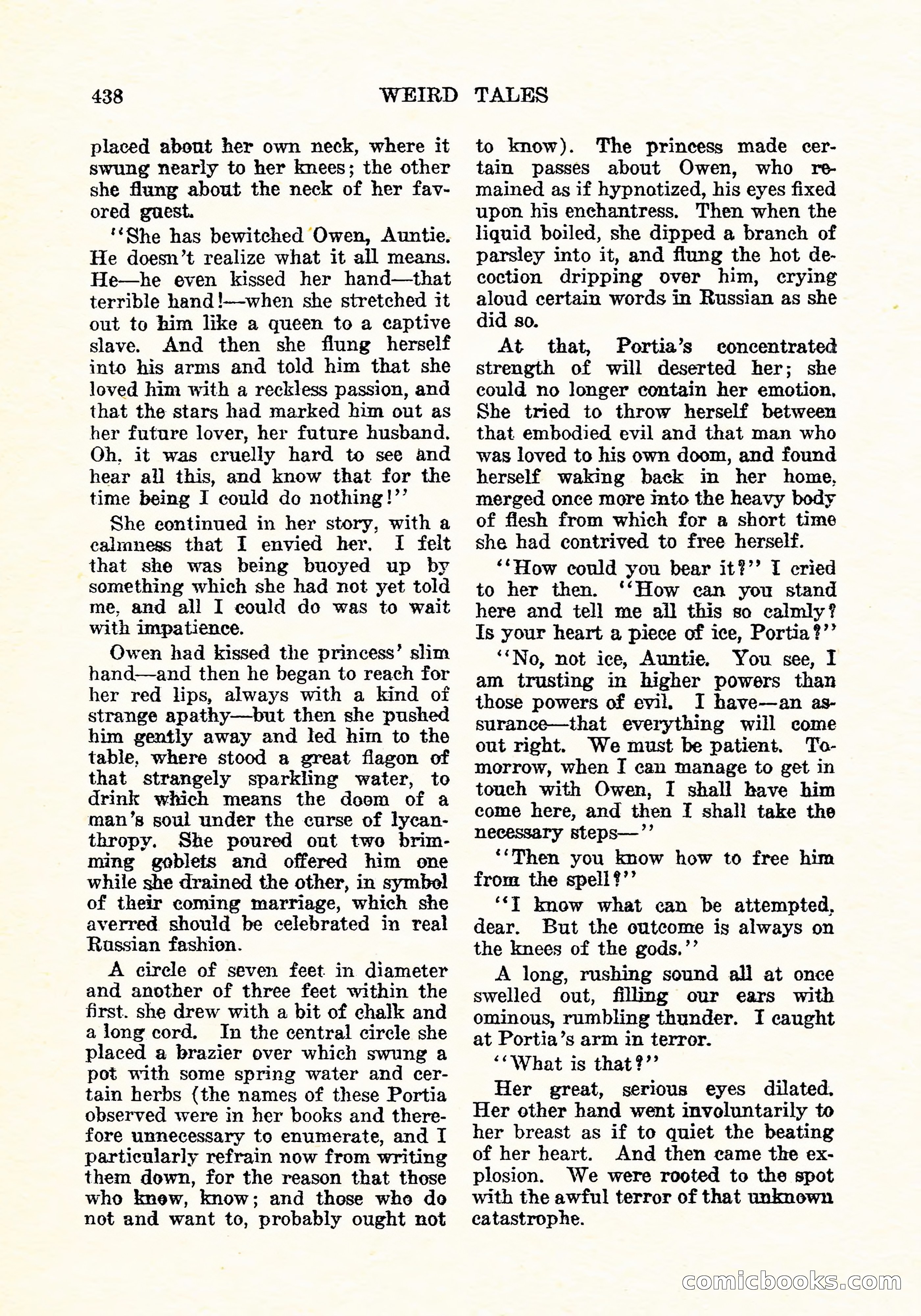 Weird Tales, Vol. 5, No. 6 — page 103 of 146