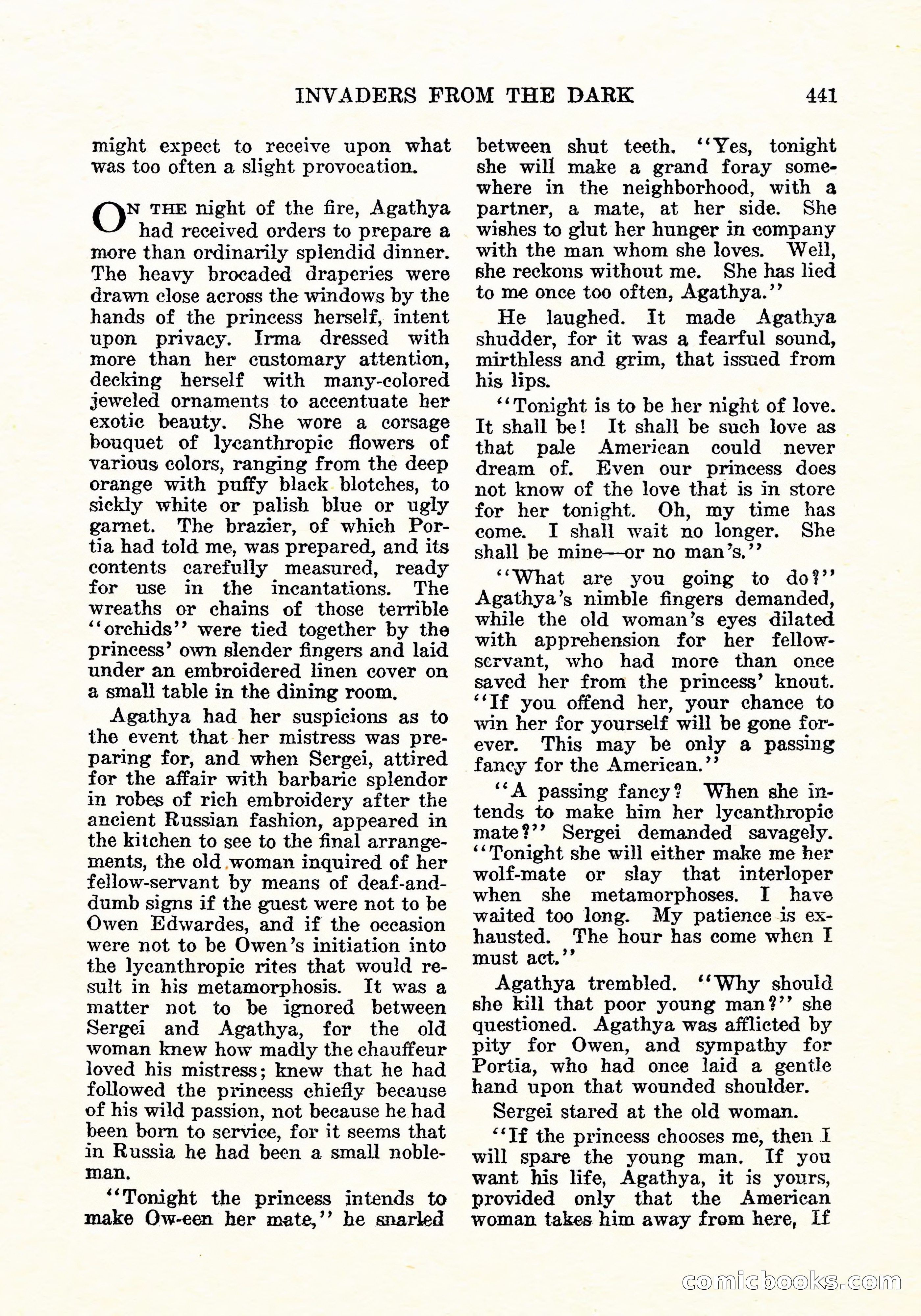Weird Tales, Vol. 5, No. 6 — page 106 of 146