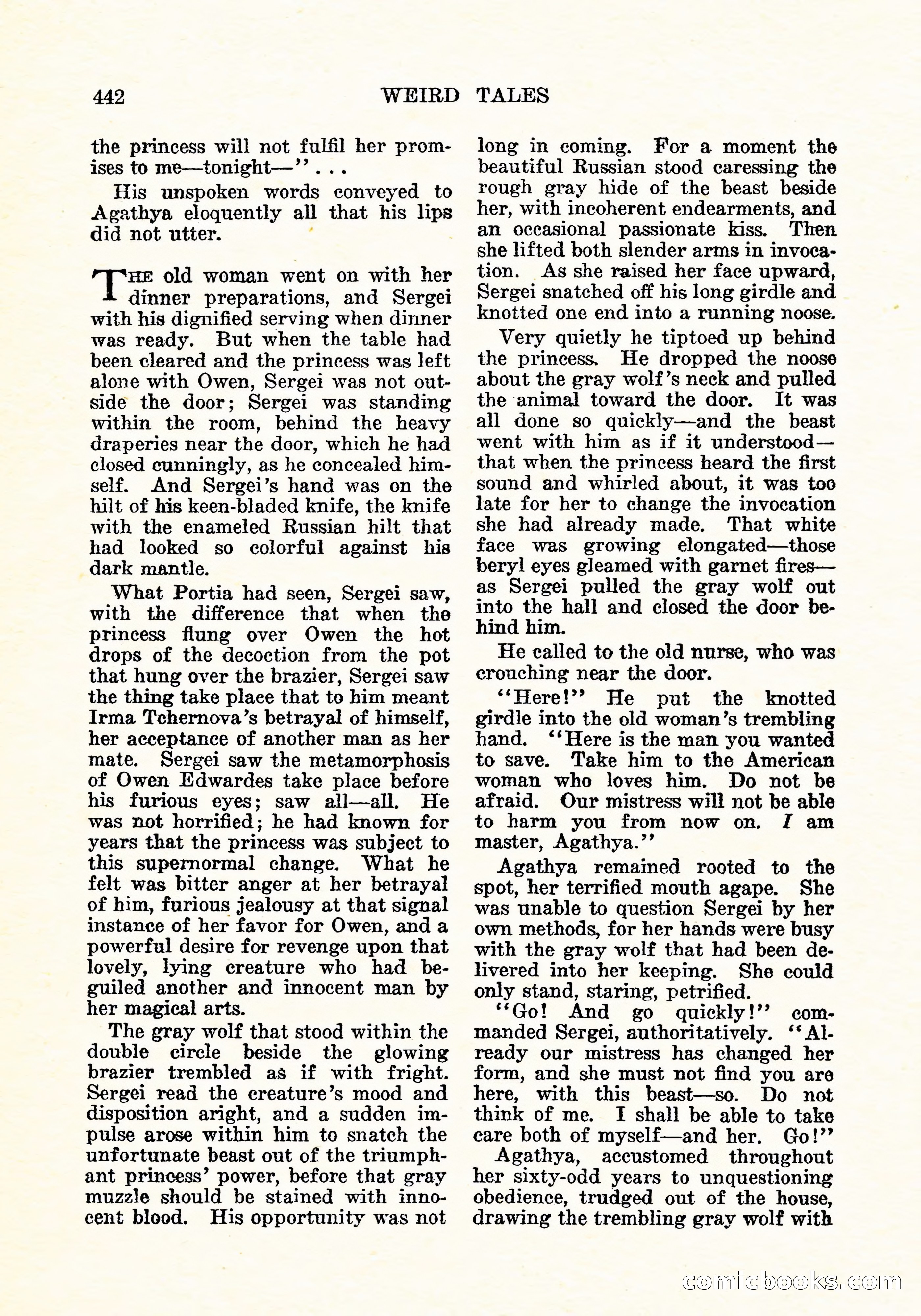 Weird Tales, Vol. 5, No. 6 — page 107 of 146