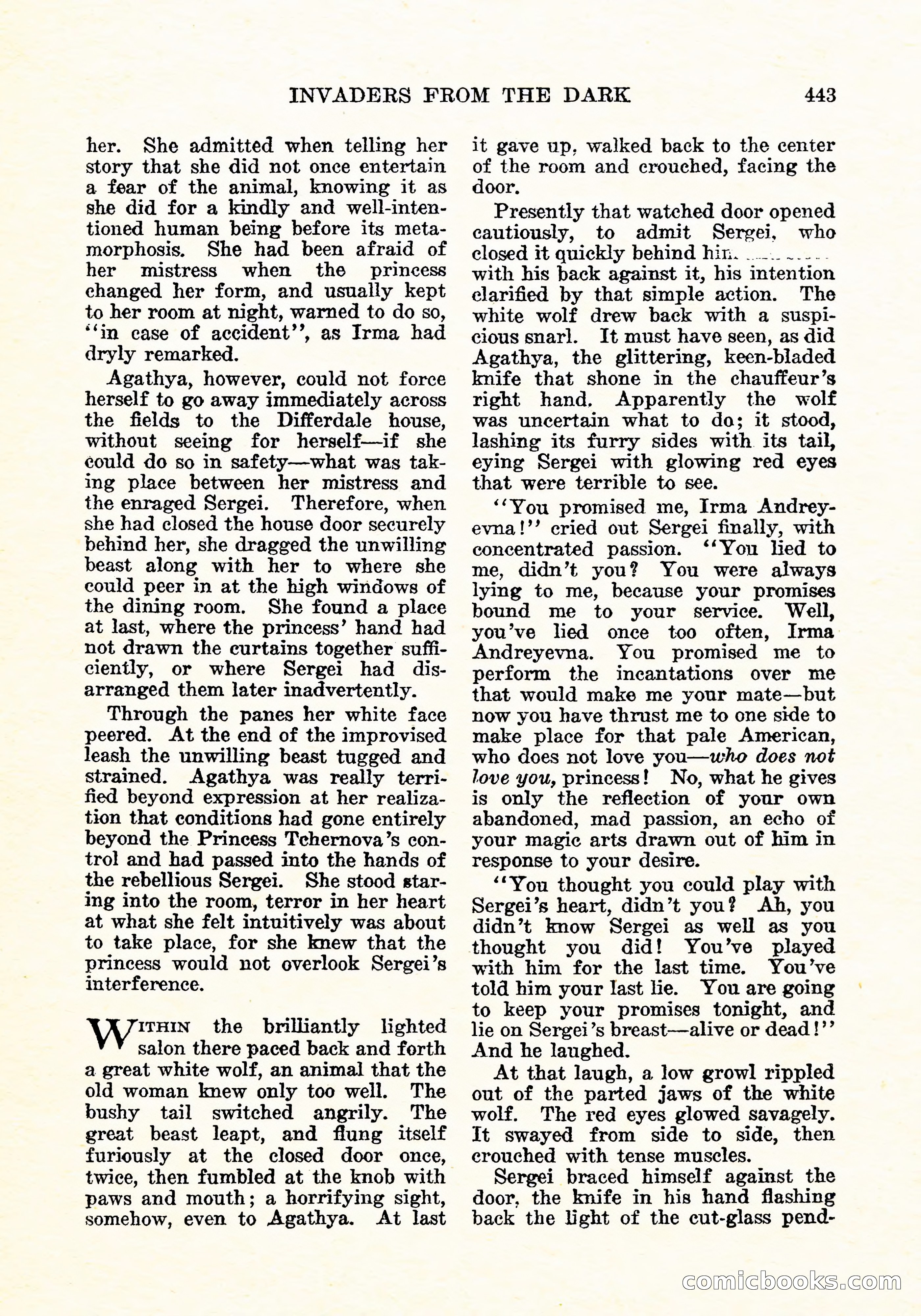 Weird Tales, Vol. 5, No. 6 — page 108 of 146