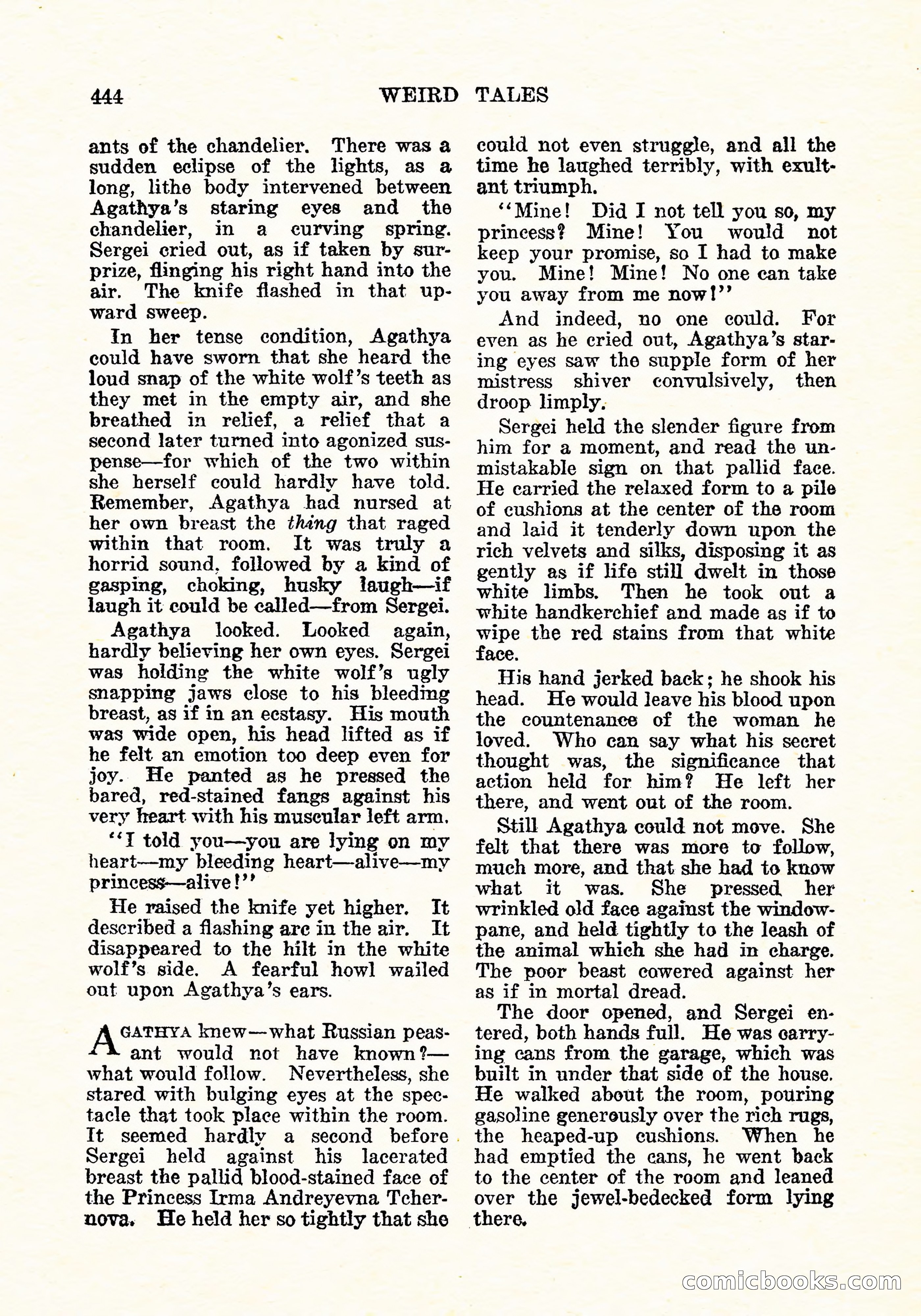 Weird Tales, Vol. 5, No. 6 — page 109 of 146