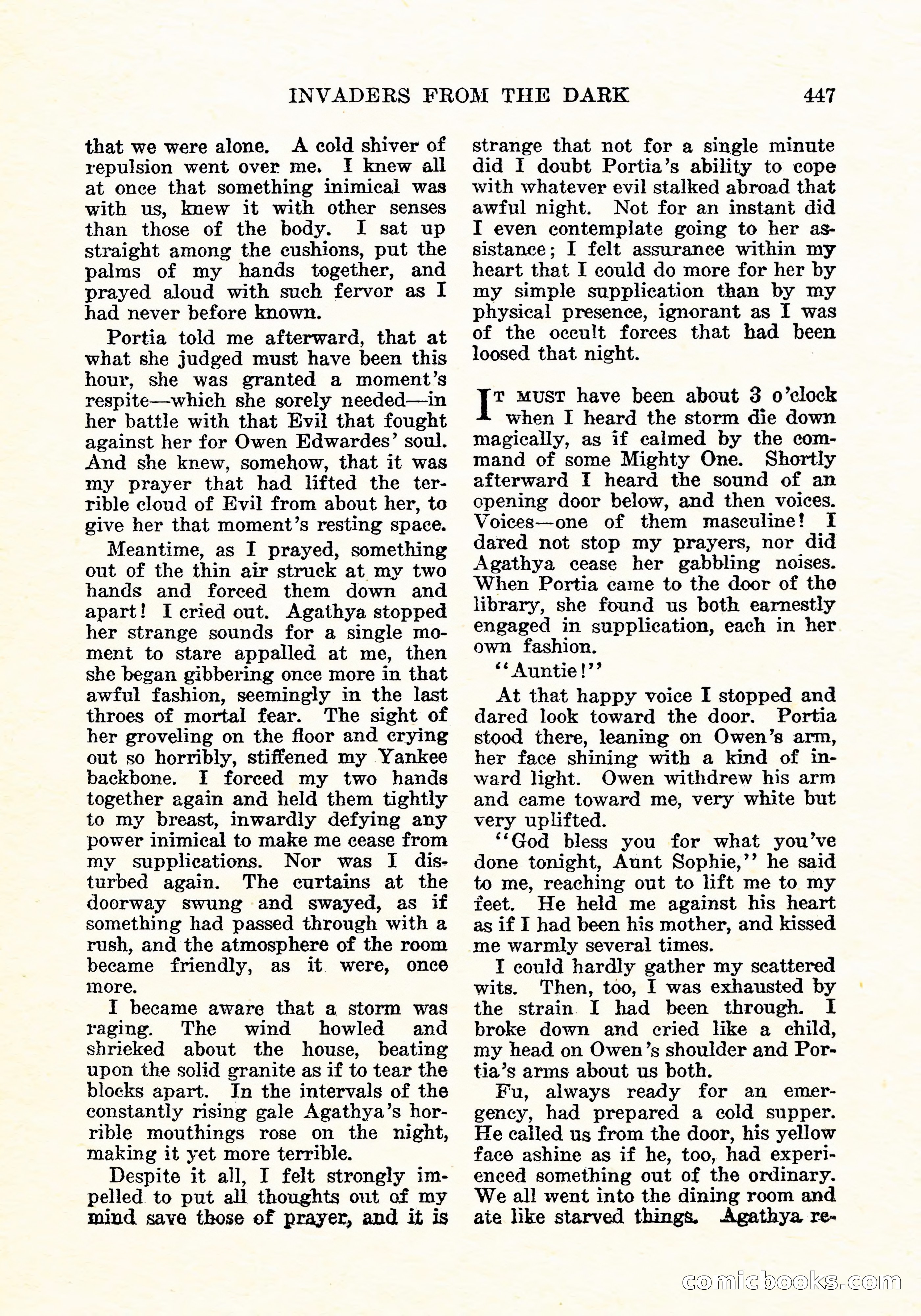 Weird Tales, Vol. 5, No. 6 — page 112 of 146