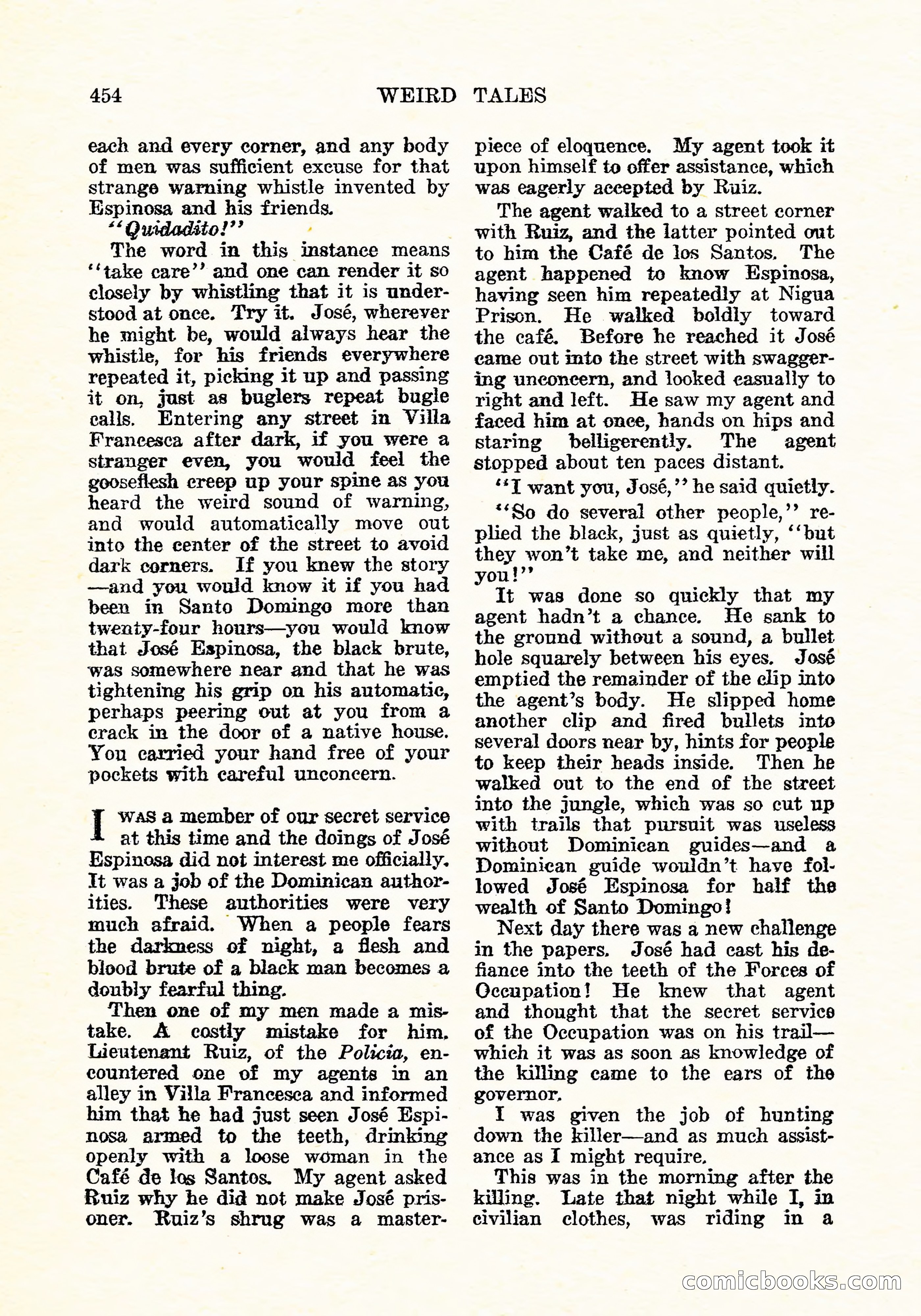 Weird Tales, Vol. 5, No. 6 — page 119 of 146