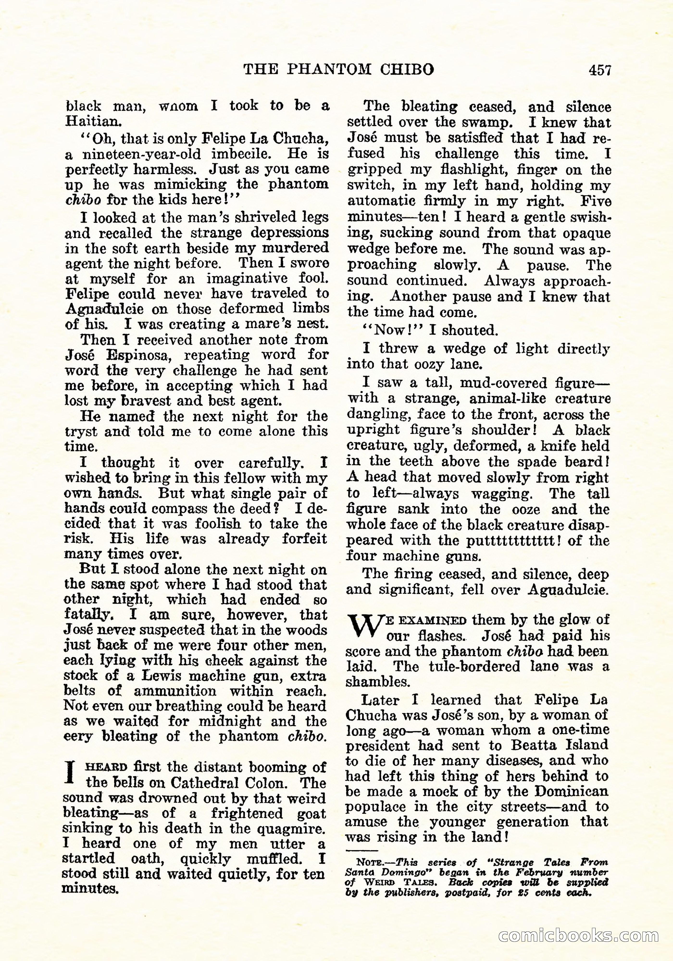 Weird Tales, Vol. 5, No. 6 — page 122 of 146