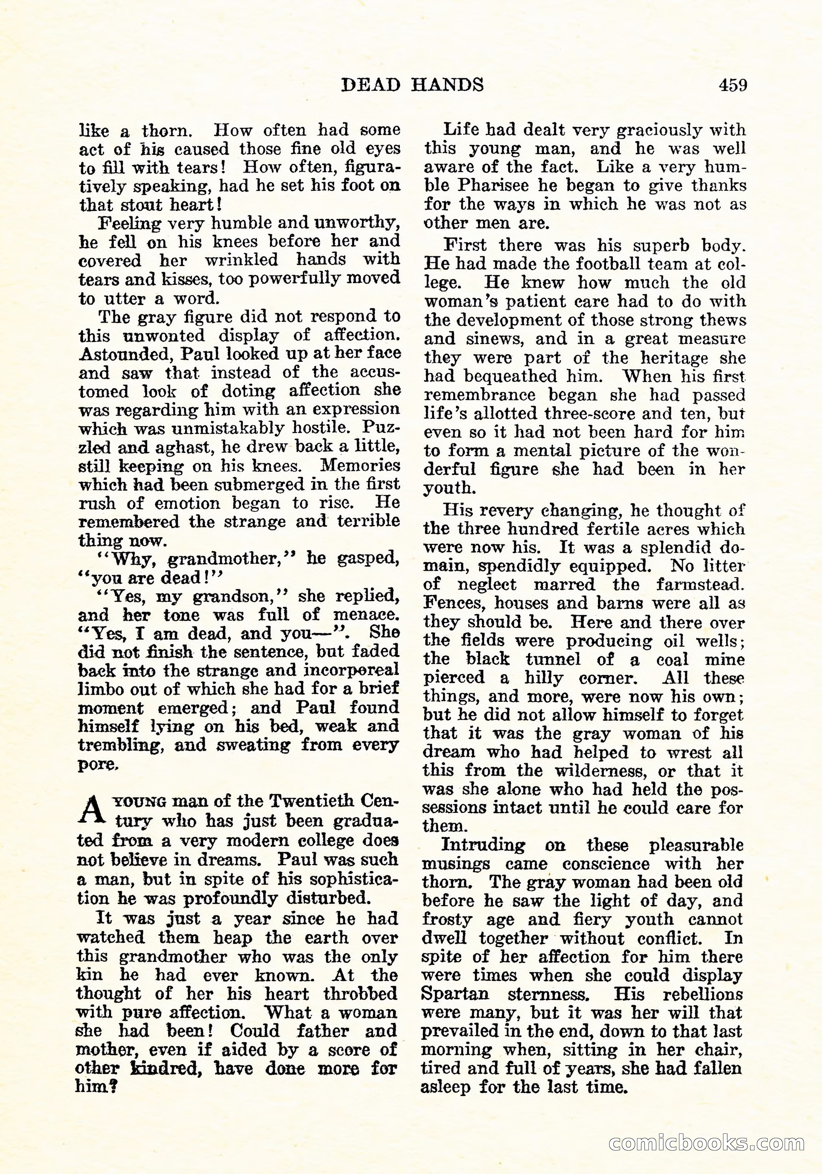 Weird Tales, Vol. 5, No. 6 — page 124 of 146