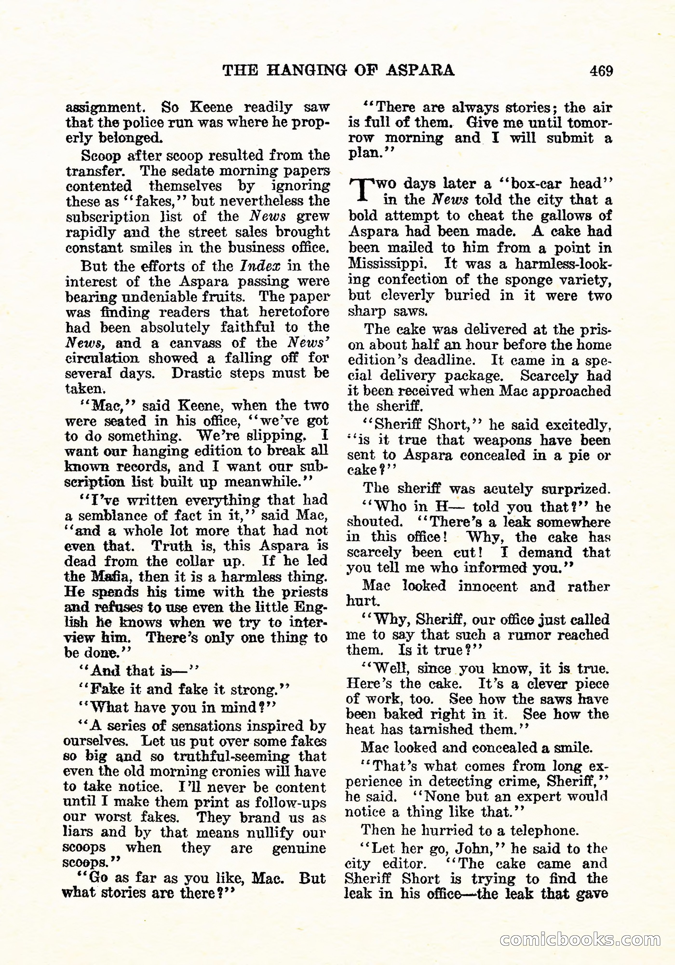 Weird Tales, Vol. 5, No. 6 — page 134 of 146