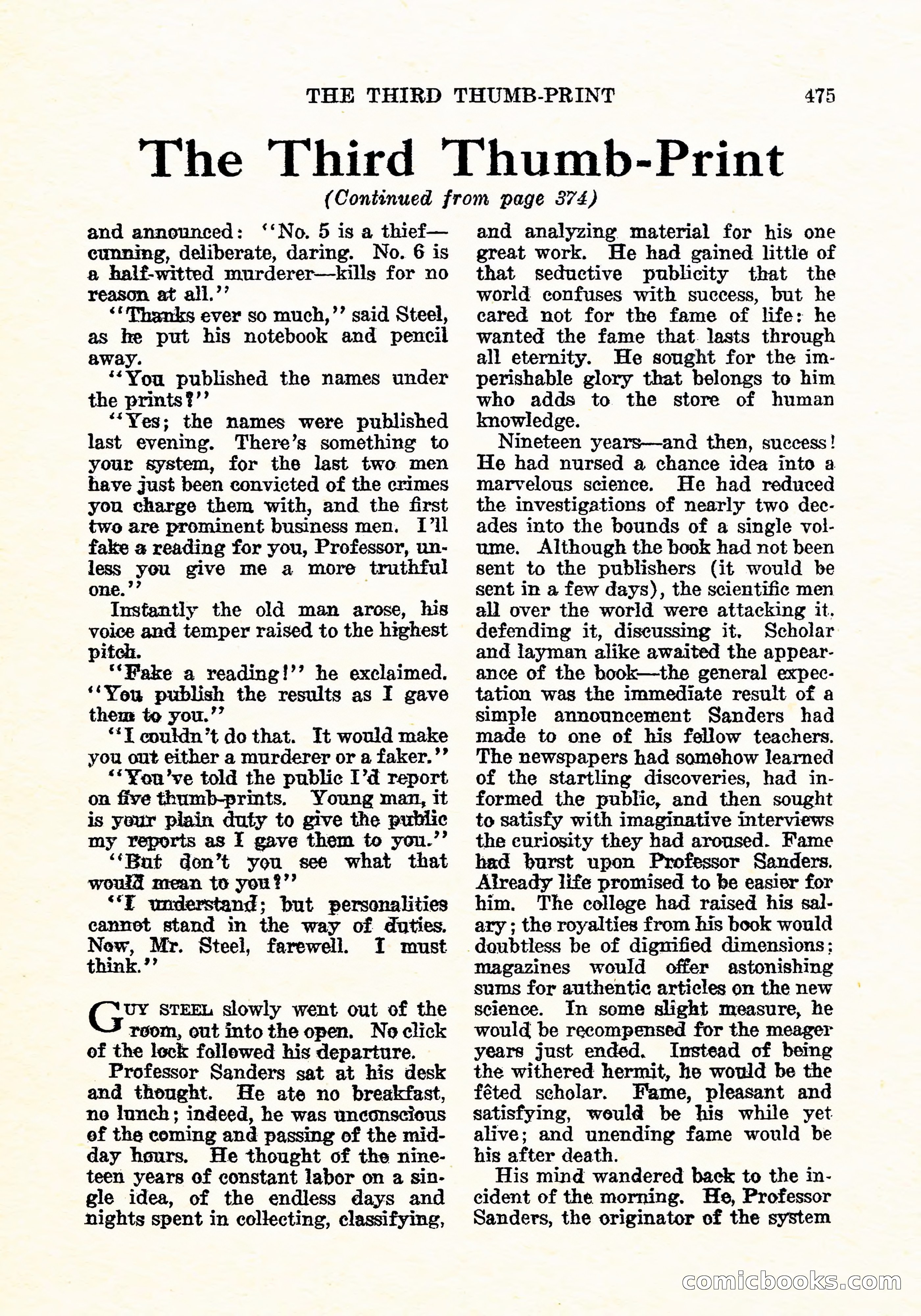 Weird Tales, Vol. 5, No. 6 — page 140 of 146