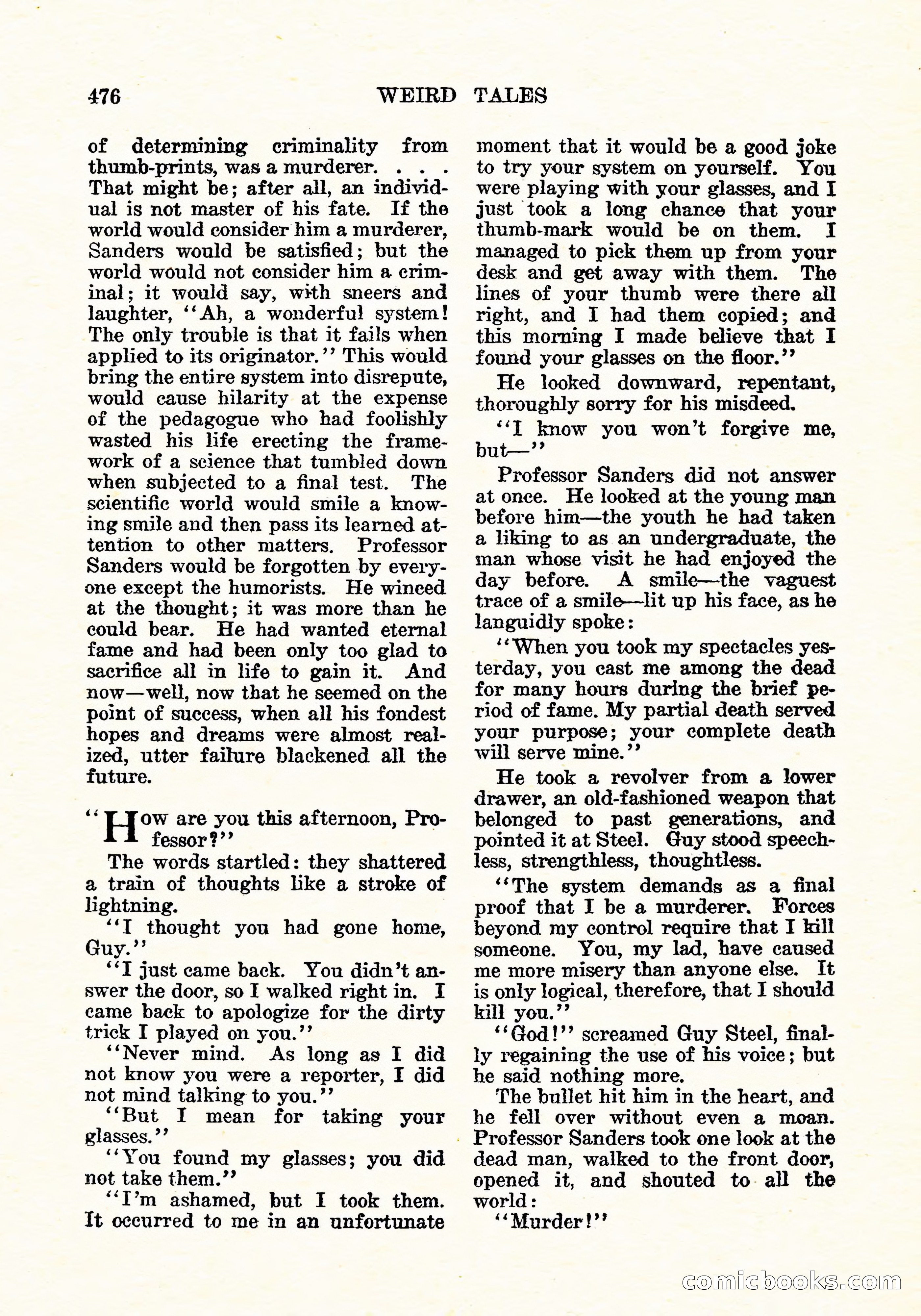Weird Tales, Vol. 5, No. 6 — page 141 of 146