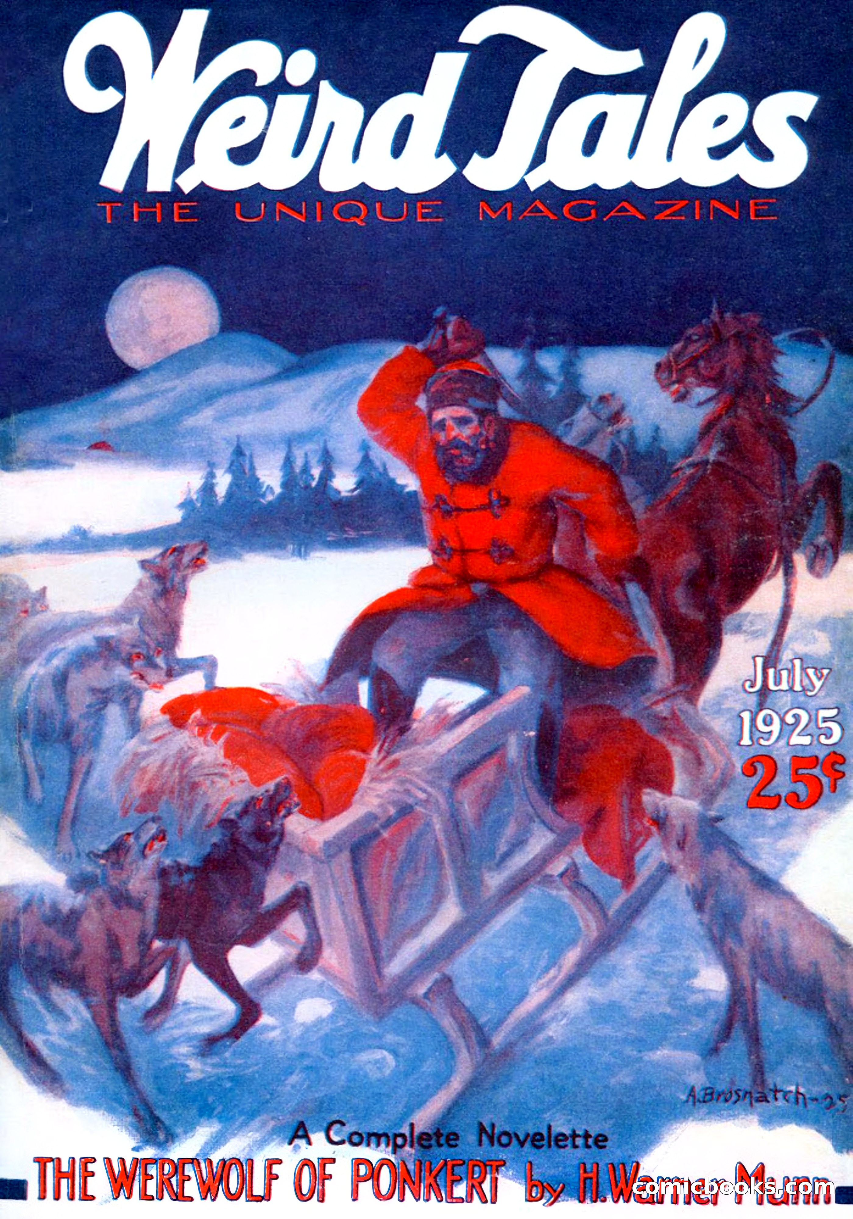 Weird Tales, July 1925