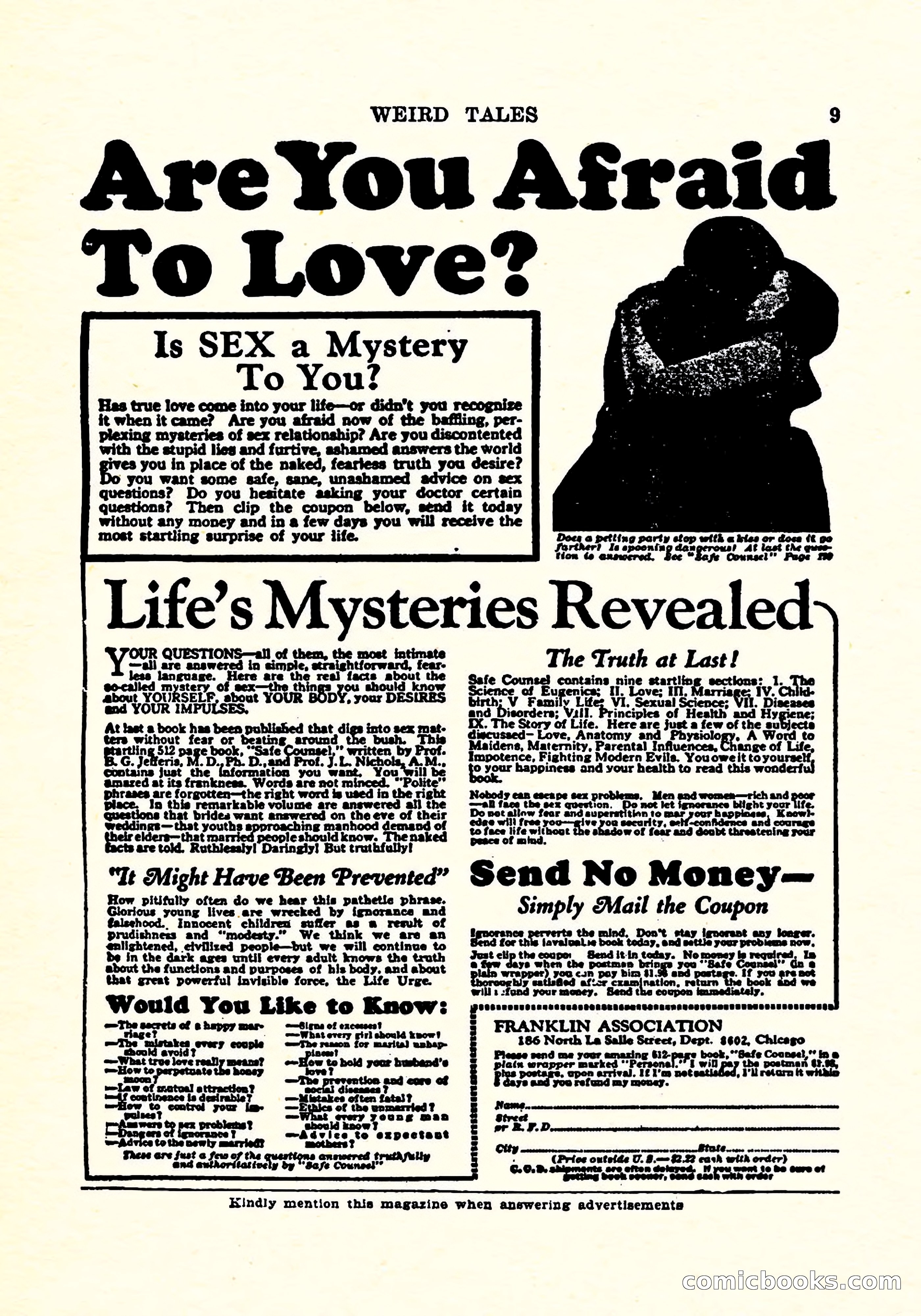 Weird Tales, July 1925 — page 10 of 146